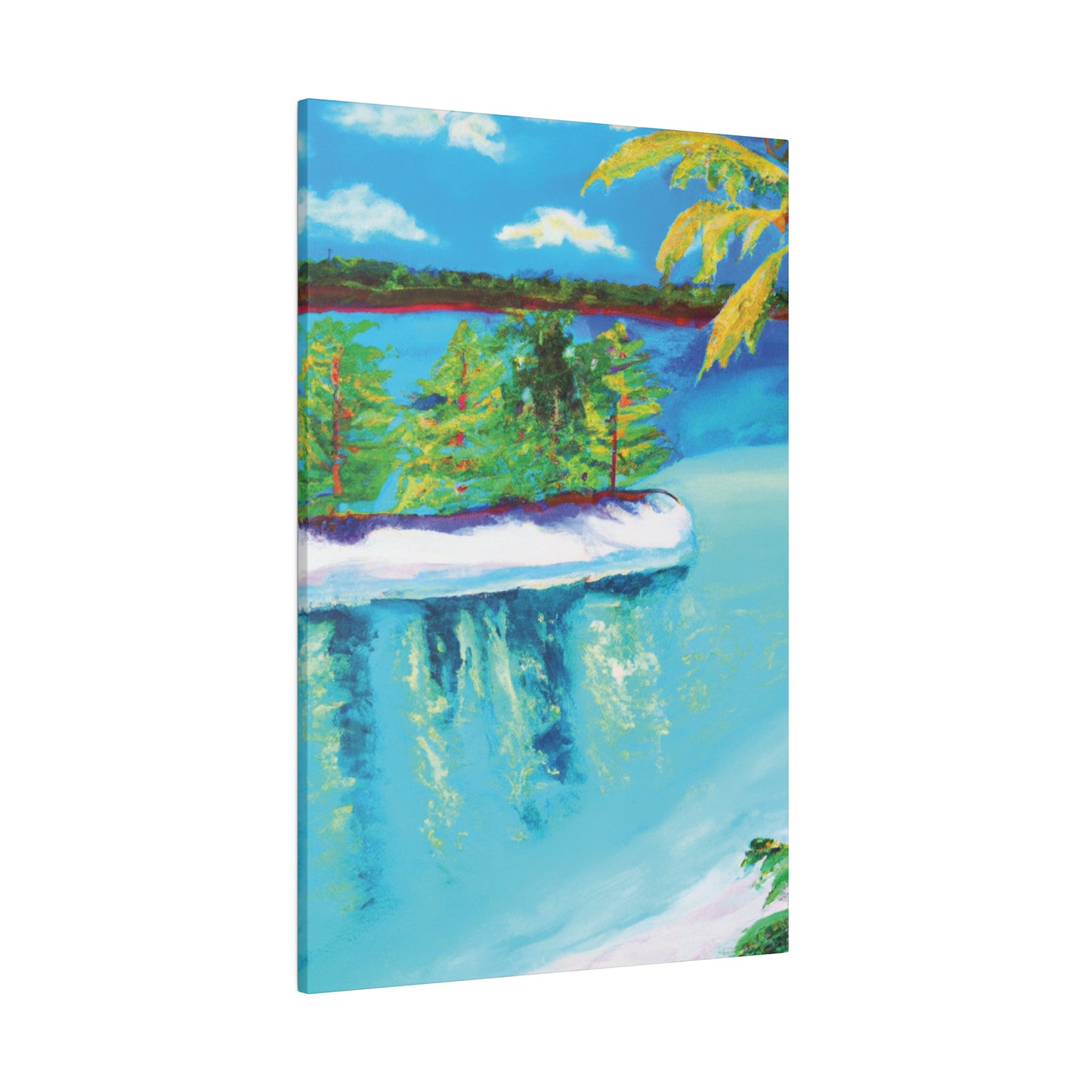 7186C - Bahamas Ocean Painting Print | Bahamas | Ocean | Beach | Poster | Home Decor | Wall Art | Canvas