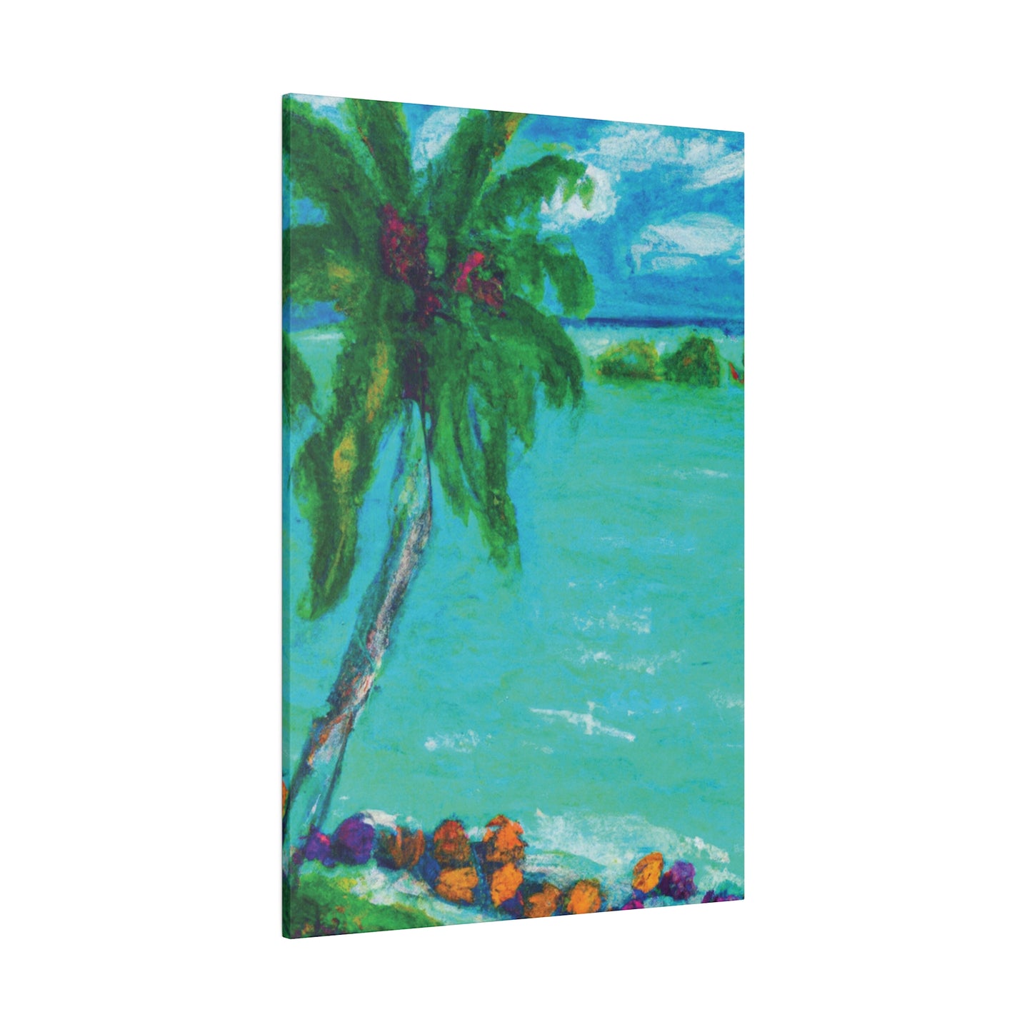 8864T - Bahamas Ocean Painting Print | Bahamas | Ocean | Beach | Poster | Home Decor | Wall Art | Canvas