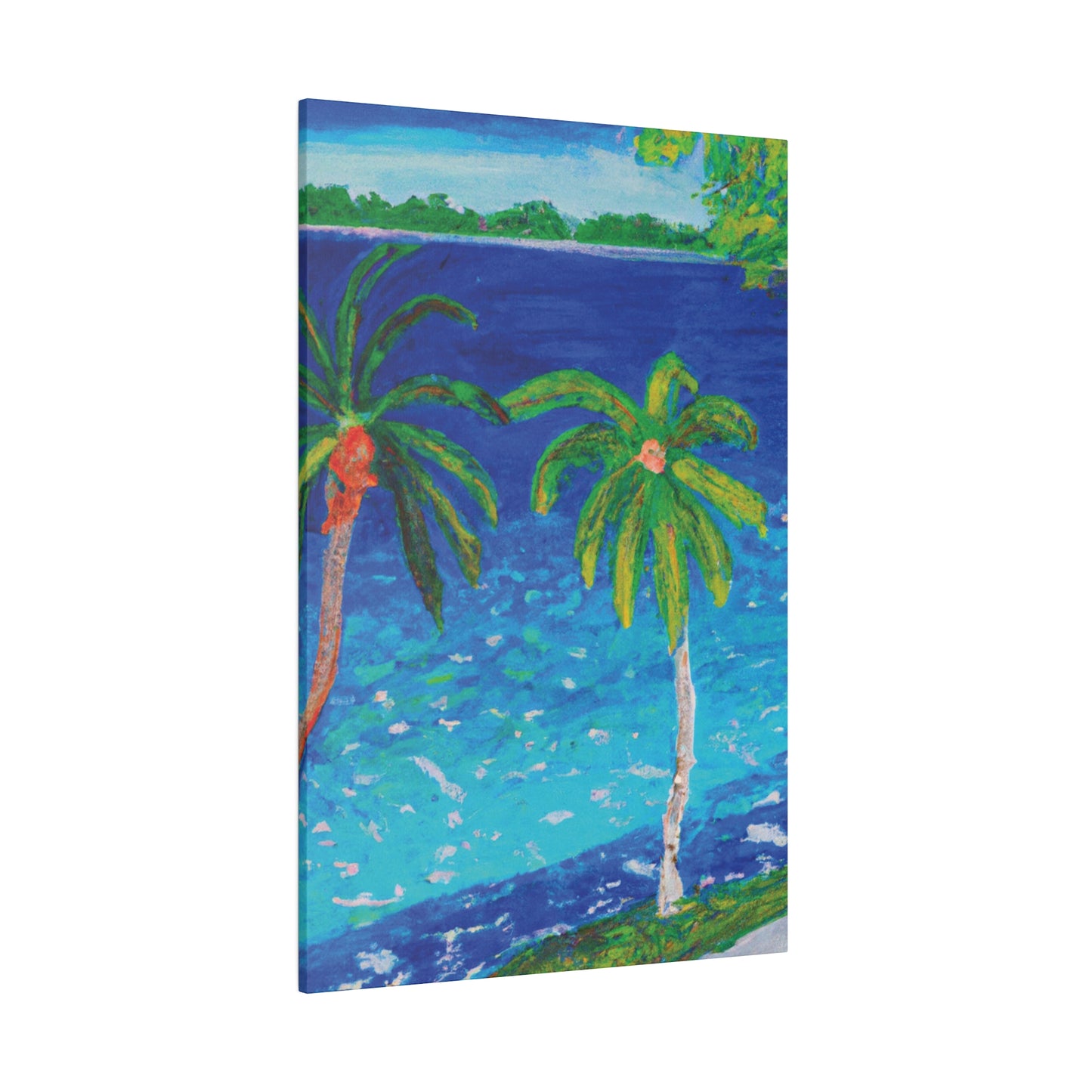 7992Z - Bahamas Ocean Painting Print | Bahamas | Ocean | Beach | Poster | Home Decor | Wall Art | Canvas