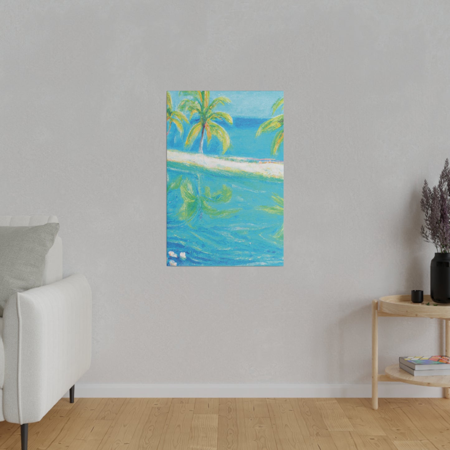 9213P - Bahamas Ocean Painting Print | Bahamas | Ocean | Beach | Poster | Home Decor | Wall Art | Canvas