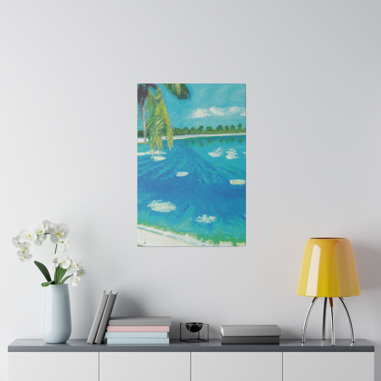 9365U - Bahamas Ocean Painting Print | Bahamas | Ocean | Beach | Poster | Home Decor | Wall Art | Canvas