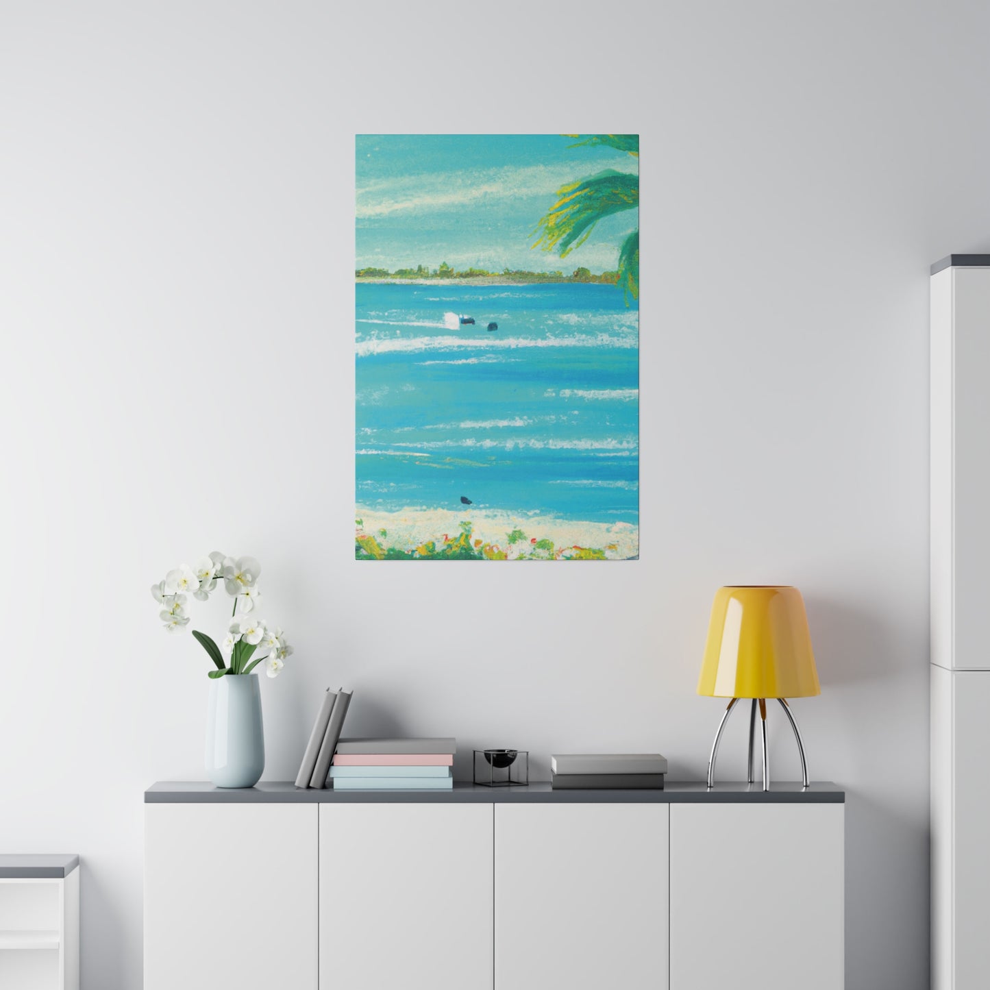 4282E - Bahamas Ocean Painting Print | Bahamas | Ocean | Beach | Poster | Home Decor | Wall Art | Canvas