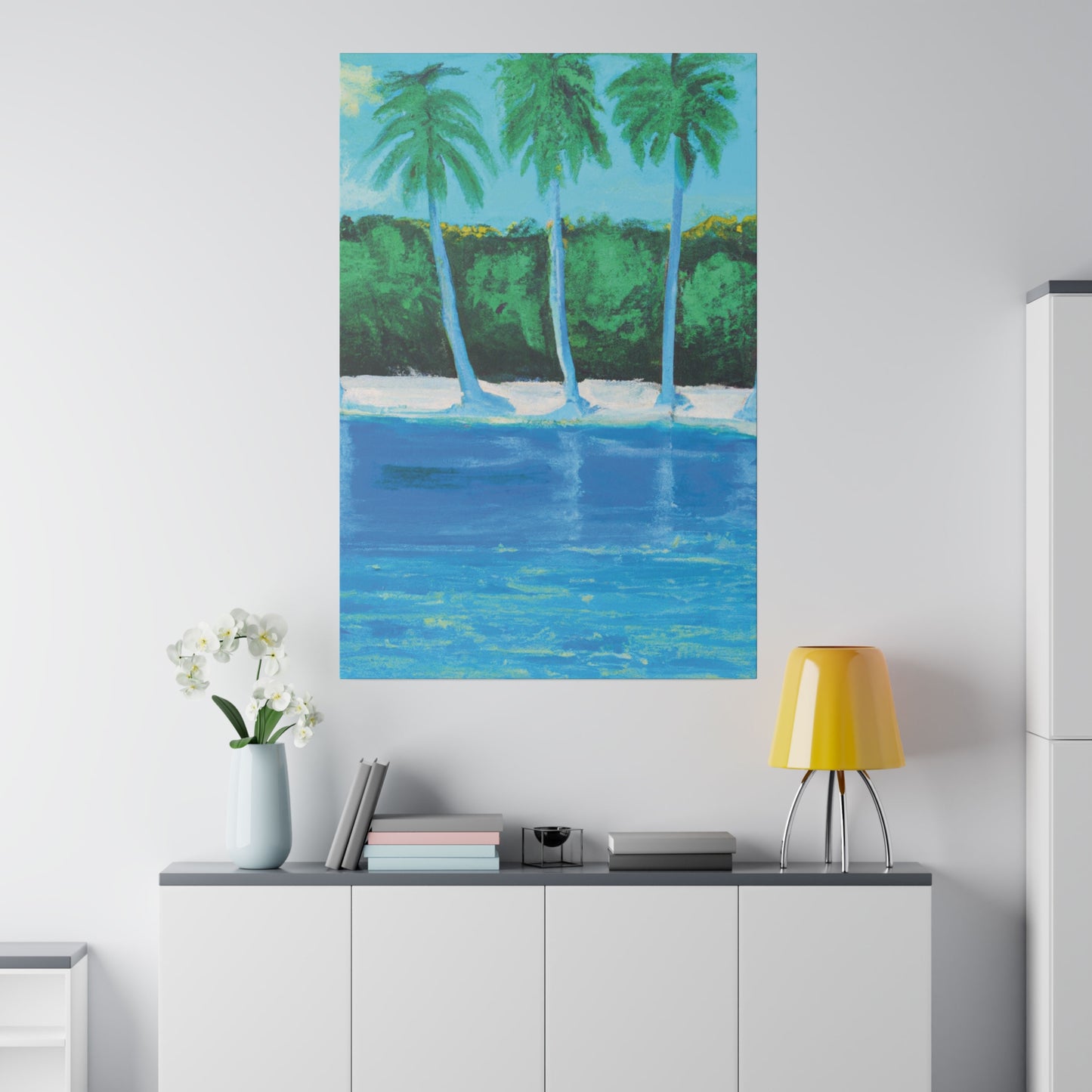 5467L - Bahamas Ocean Painting Print | Bahamas | Ocean | Beach | Poster | Home Decor | Wall Art | Canvas