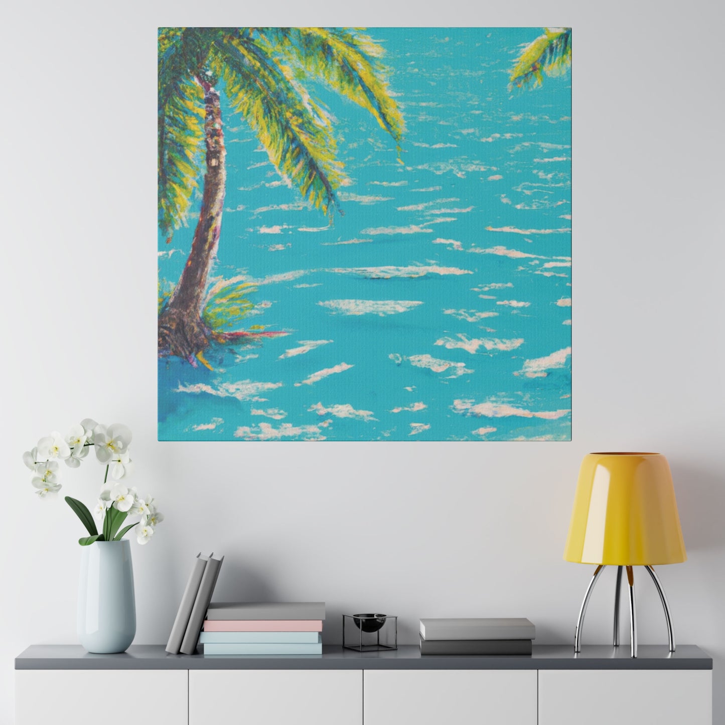 9501E - Bahamas Ocean Painting Print | Bahamas | Ocean | Beach | Poster | Home Decor | Wall Art | Canvas