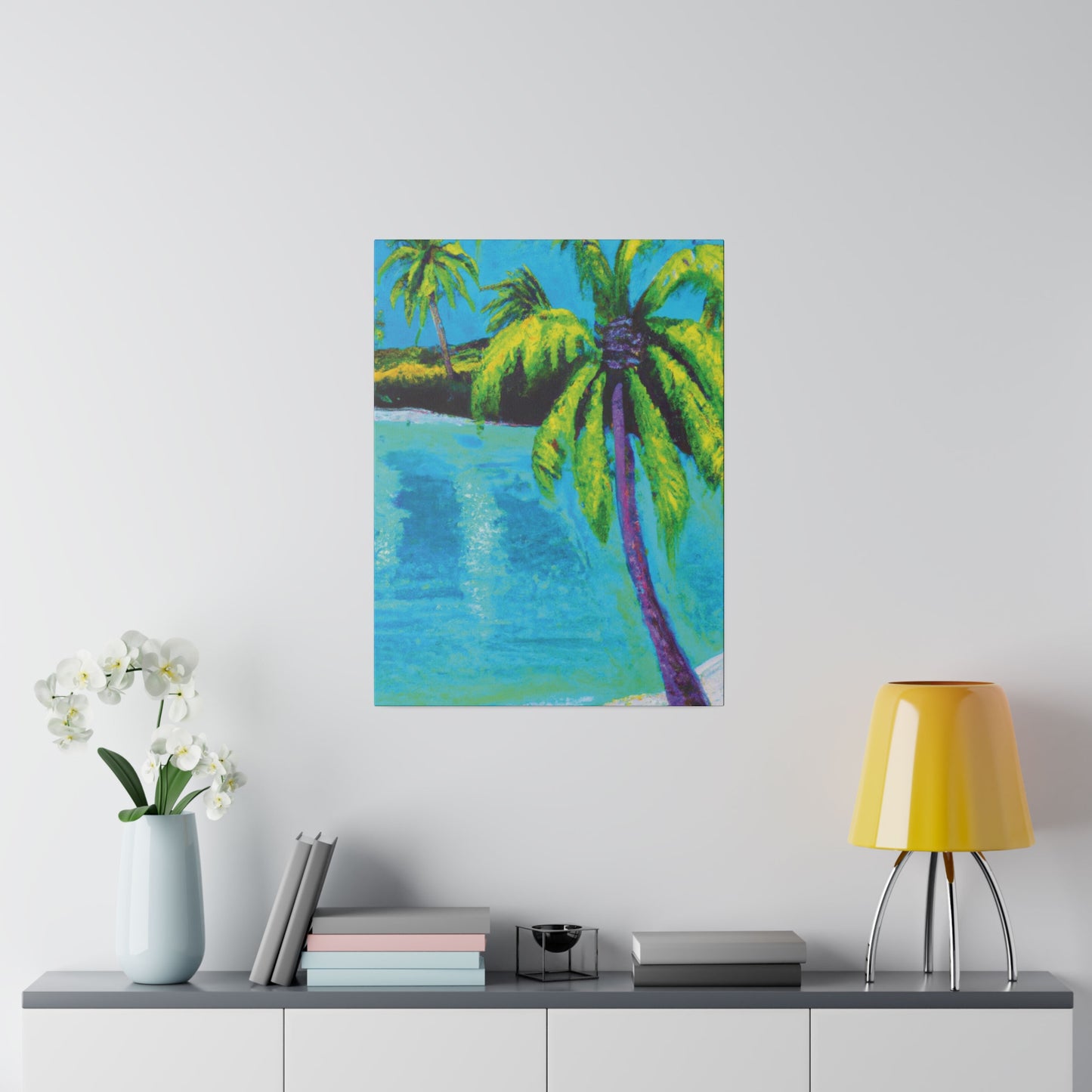 732J - Bahamas Ocean Painting Print | Bahamas | Ocean | Beach | Poster | Home Decor | Wall Art | Canvas