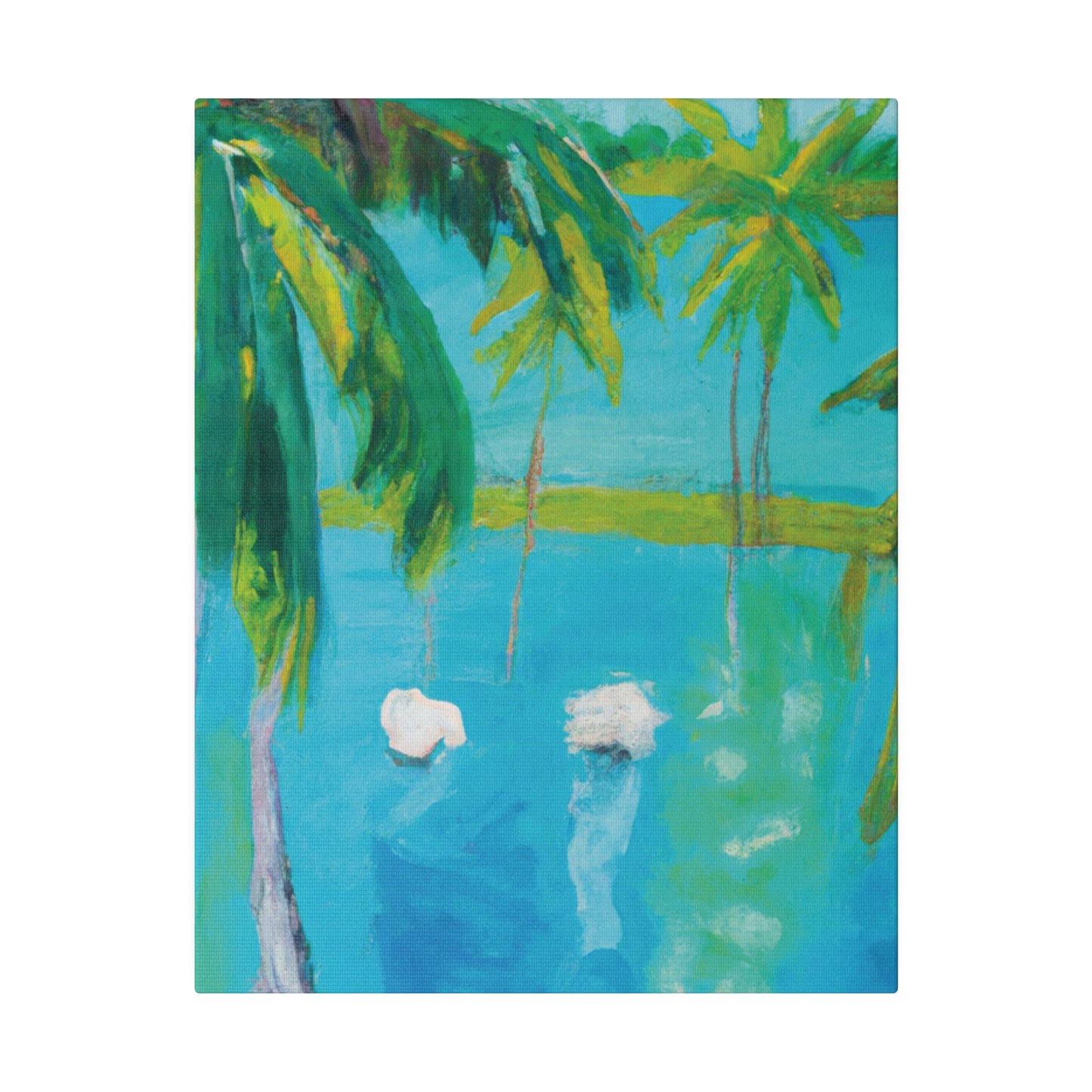 5643X - Bahamas Ocean Painting Print | Bahamas | Ocean | Beach | Poster | Home Decor | Wall Art | Canvas