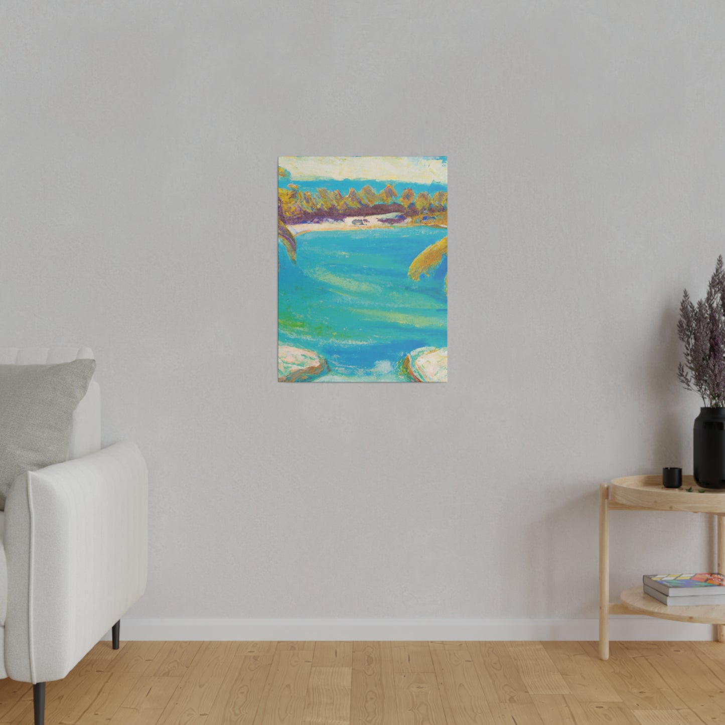 5706H - Bahamas Ocean Painting Print | Bahamas | Ocean | Beach | Poster | Home Decor | Wall Art | Canvas