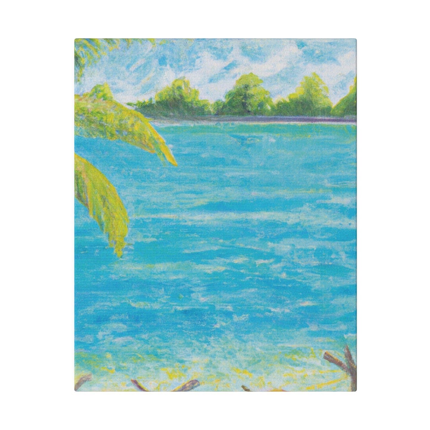 3007D - Bahamas Ocean Painting Print | Bahamas | Ocean | Beach | Poster | Home Decor | Wall Art | Canvas