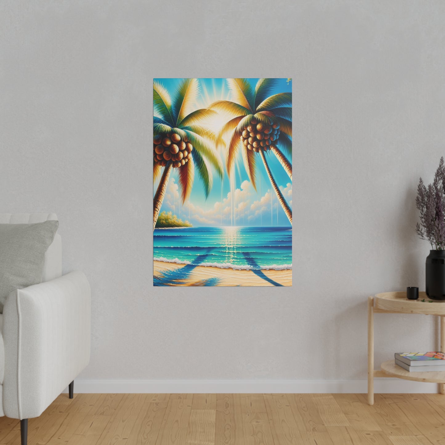 3627F - Bahamas Ocean Painting Print | Bahamas | Ocean | Beach | Poster | Home Decor | Wall Art | Canvas