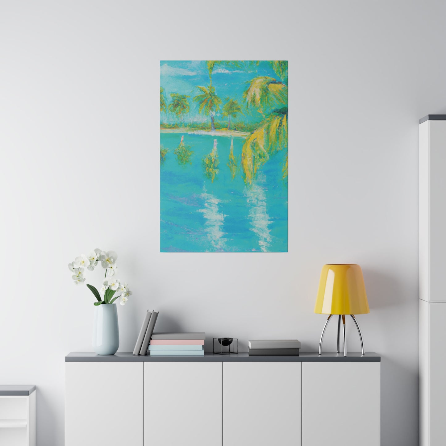 4935Q - Bahamas Ocean Painting Print | Bahamas | Ocean | Beach | Poster | Home Decor | Wall Art | Canvas