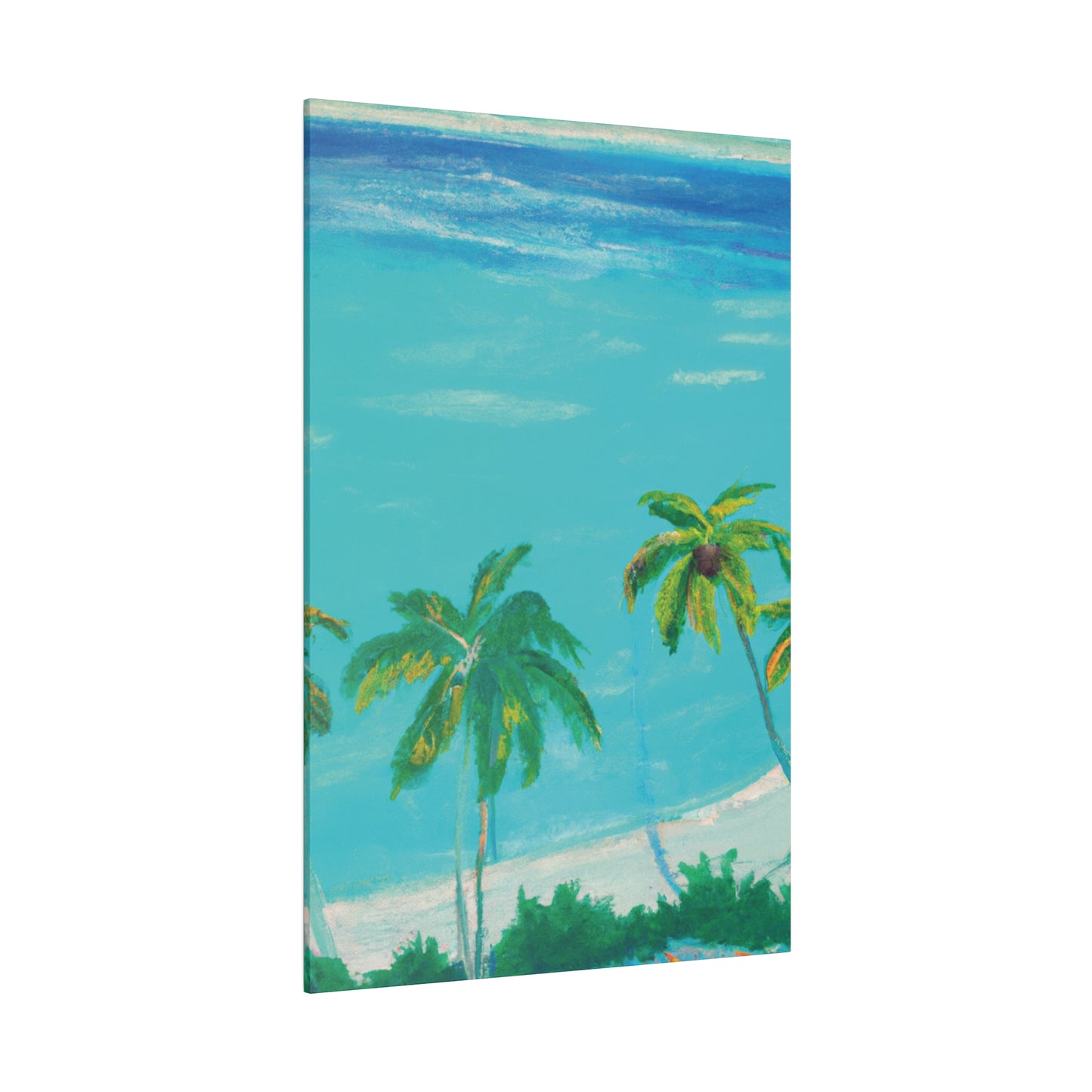 7383L - Bahamas Ocean Painting Print | Bahamas | Ocean | Beach | Poster | Home Decor | Wall Art | Canvas