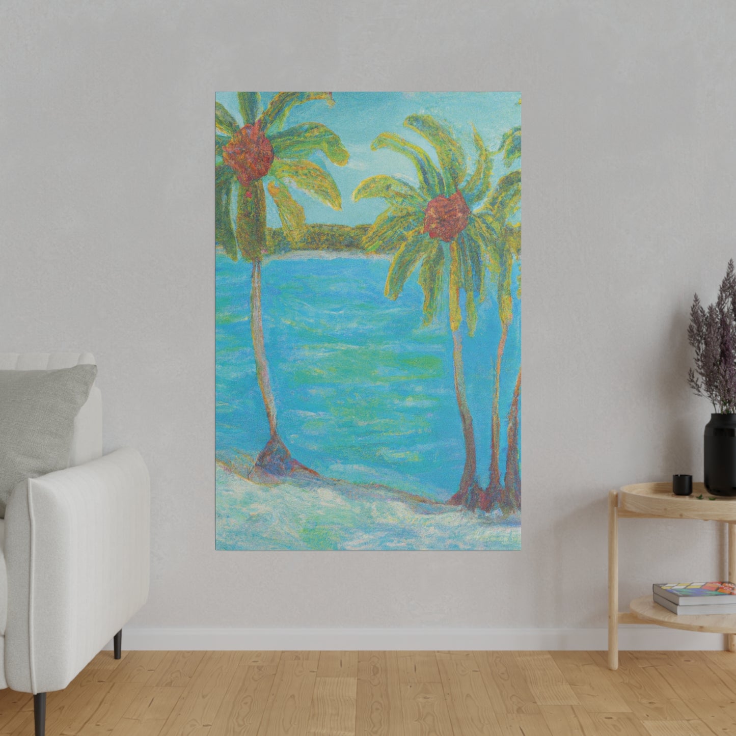 3357G - Bahamas Ocean Painting Print | Bahamas | Ocean | Beach | Poster | Home Decor | Wall Art | Canvas