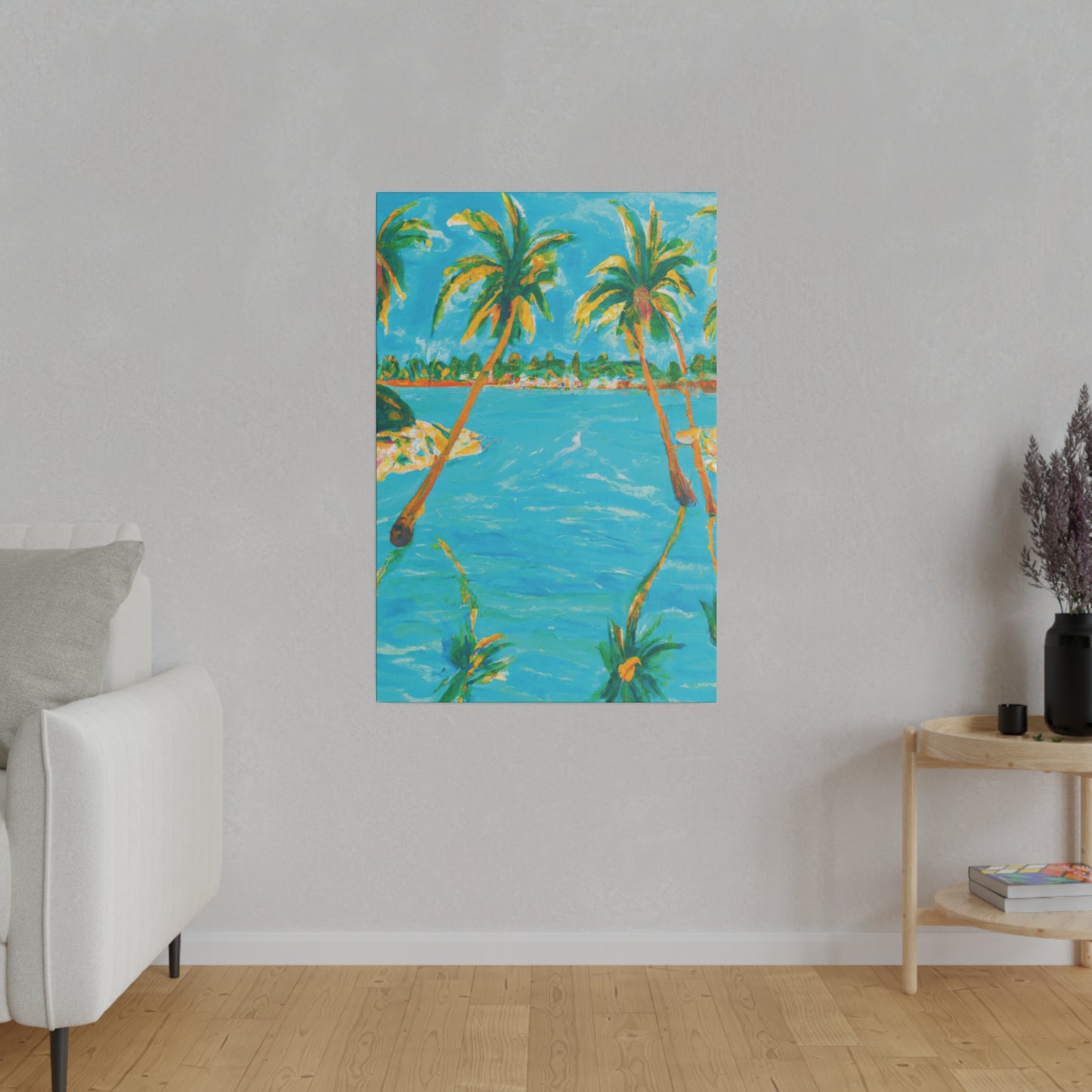 4338G - Bahamas Ocean Painting Print | Bahamas | Ocean | Beach | Poster | Home Decor | Wall Art | Canvas