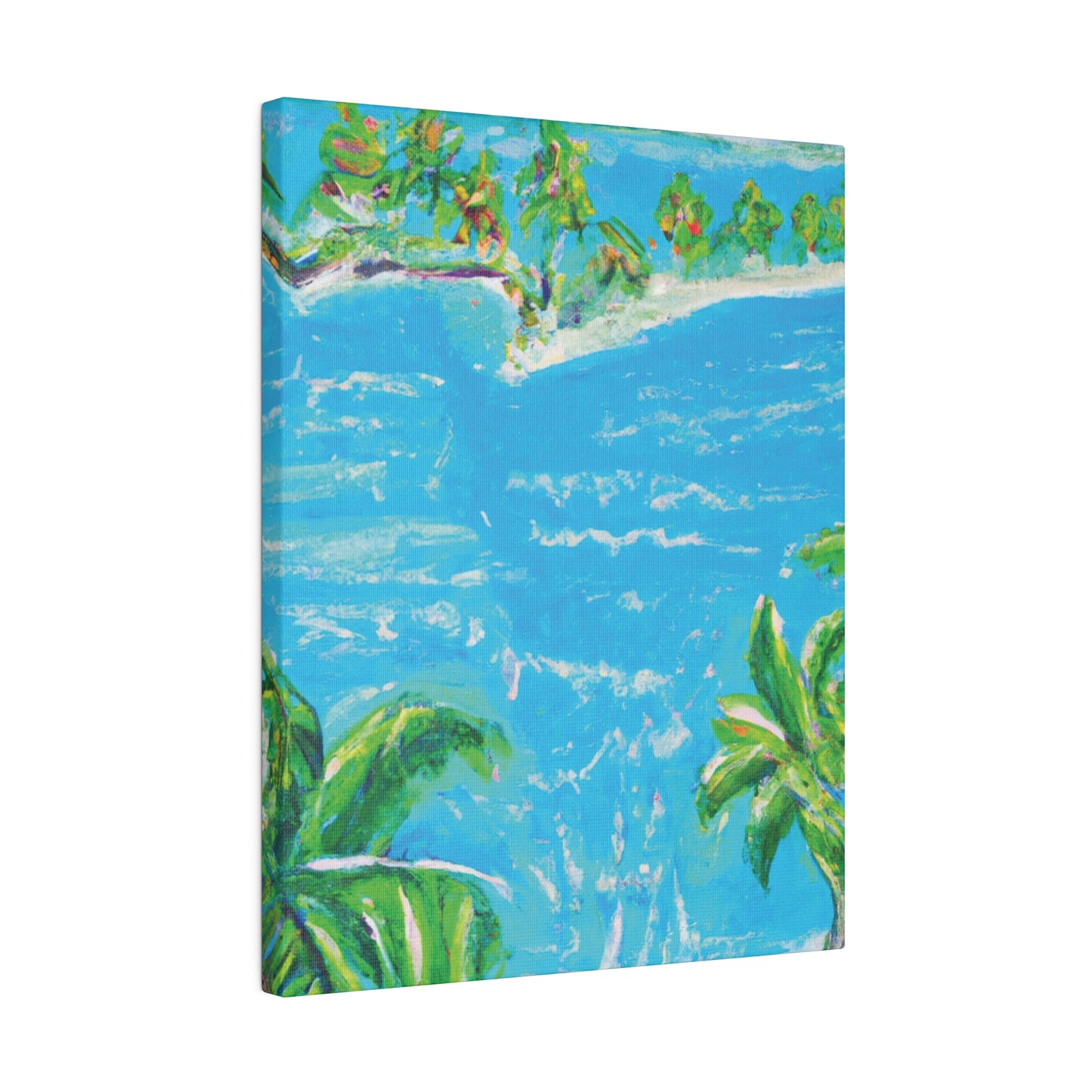 9413O - Bahamas Ocean Painting Print | Bahamas | Ocean | Beach | Poster | Home Decor | Wall Art | Canvas