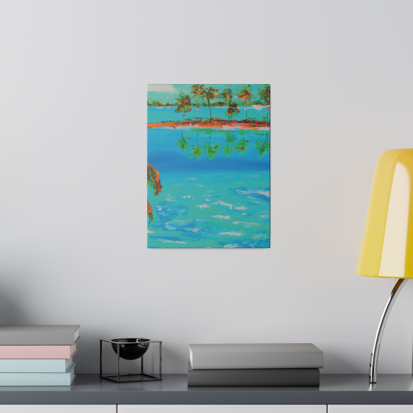 5171E - Bahamas Ocean Painting Print | Bahamas | Ocean | Beach | Poster | Home Decor | Wall Art | Canvas