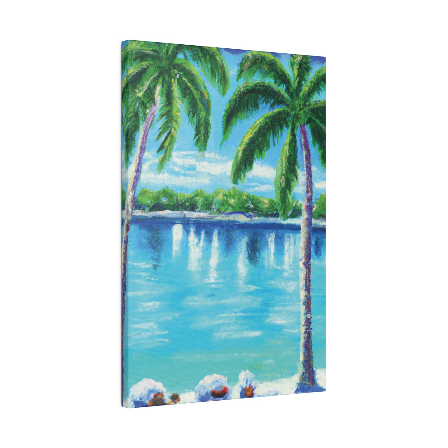 4482N - Bahamas Ocean Painting Print | Bahamas | Ocean | Beach | Poster | Home Decor | Wall Art | Canvas