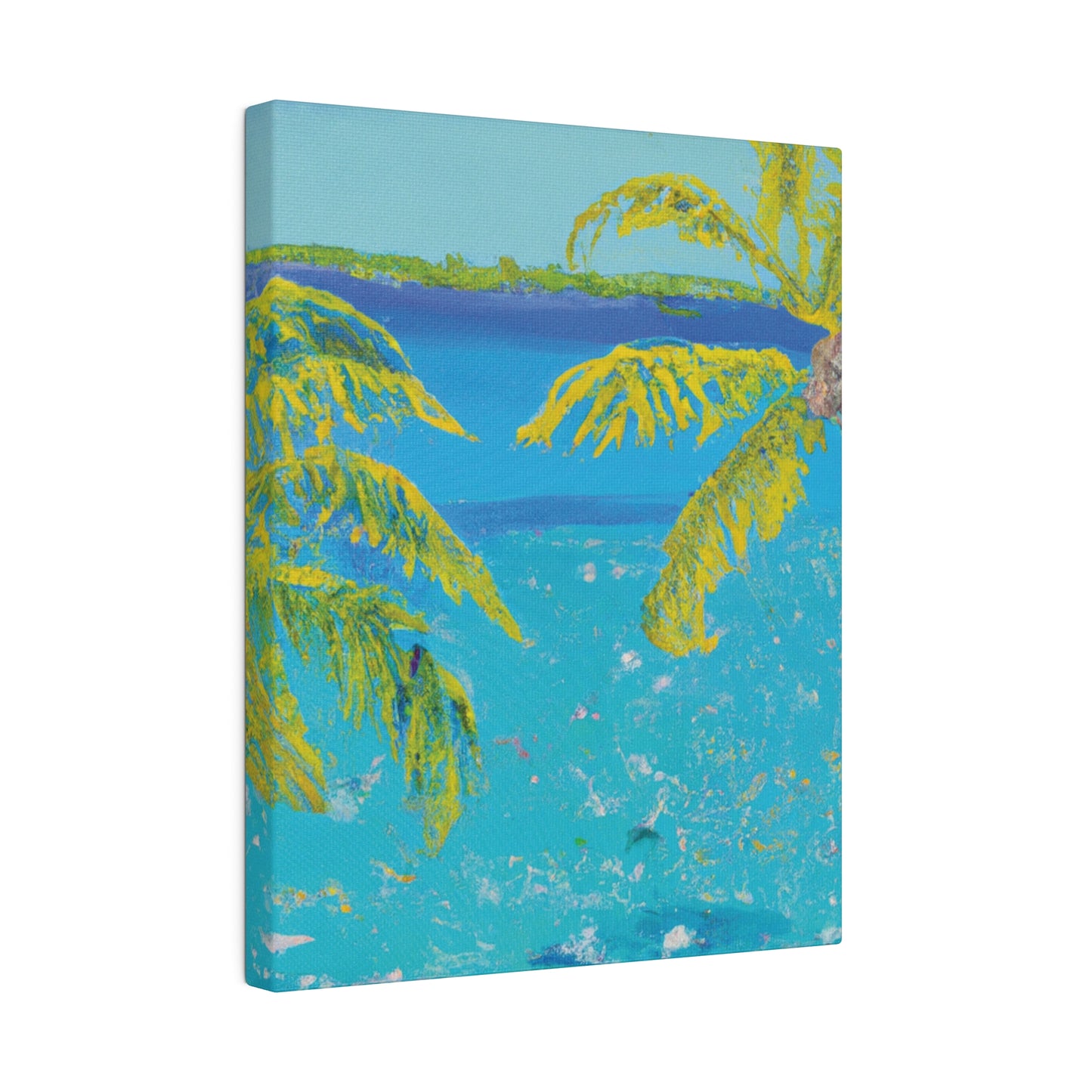 9282F - Bahamas Ocean Painting Print | Bahamas | Ocean | Beach | Poster | Home Decor | Wall Art | Canvas