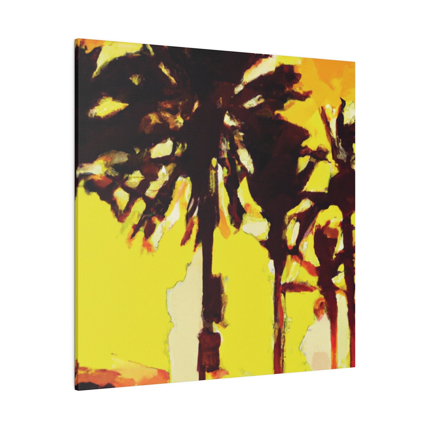 8336Q - Miami Beach Sunset Painting Print | Miami | Beach | Sunset | Poster | Home Decor | Wall Art | Canvas