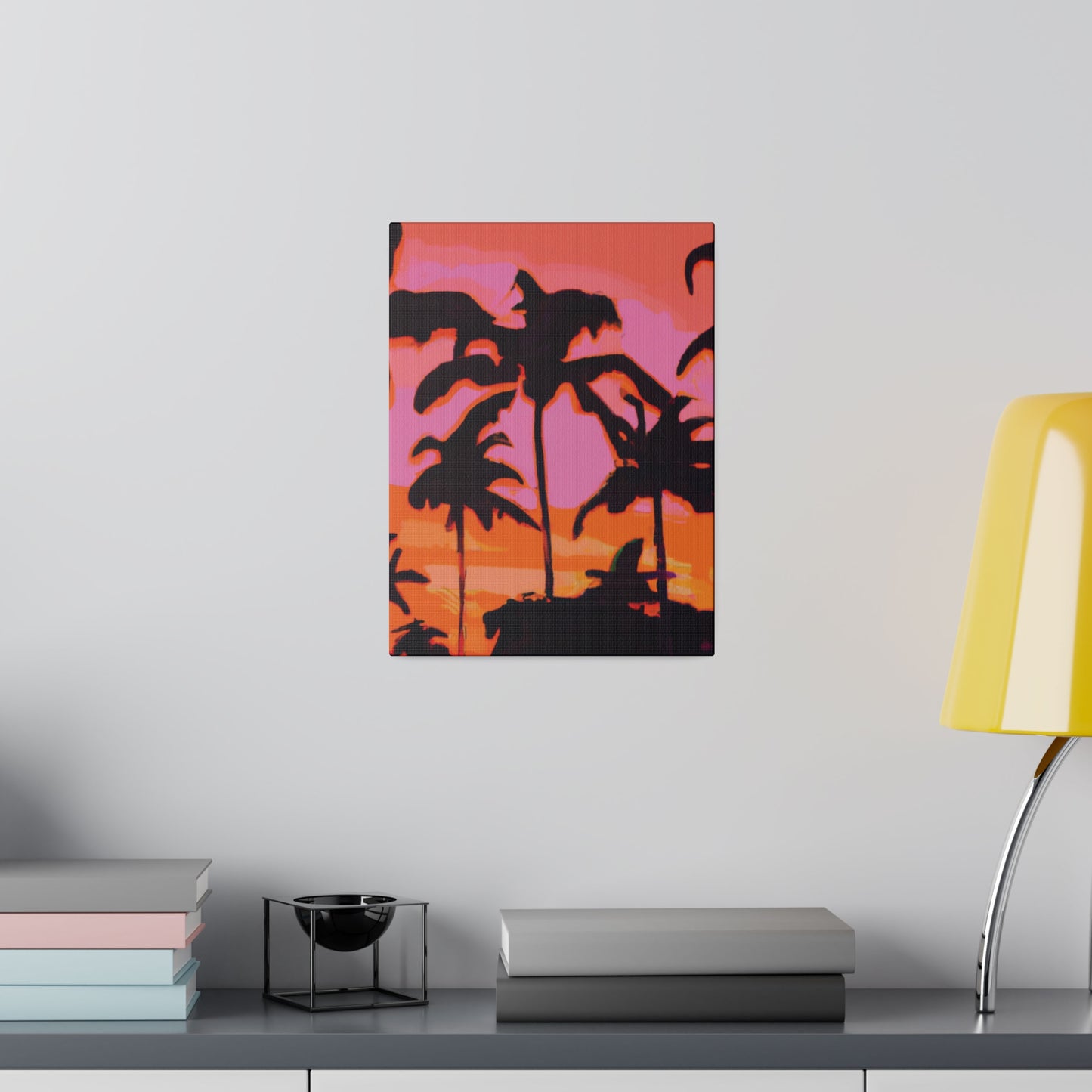 6226X - Miami Beach Sunset Painting Print | Miami | Beach | Sunset | Poster | Home Decor | Wall Art | Canvas