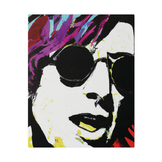 9436F - Rockstar Painting Print | Face | Abstract | Poster | Home Decor | Wall Art | Music Art | Canvas