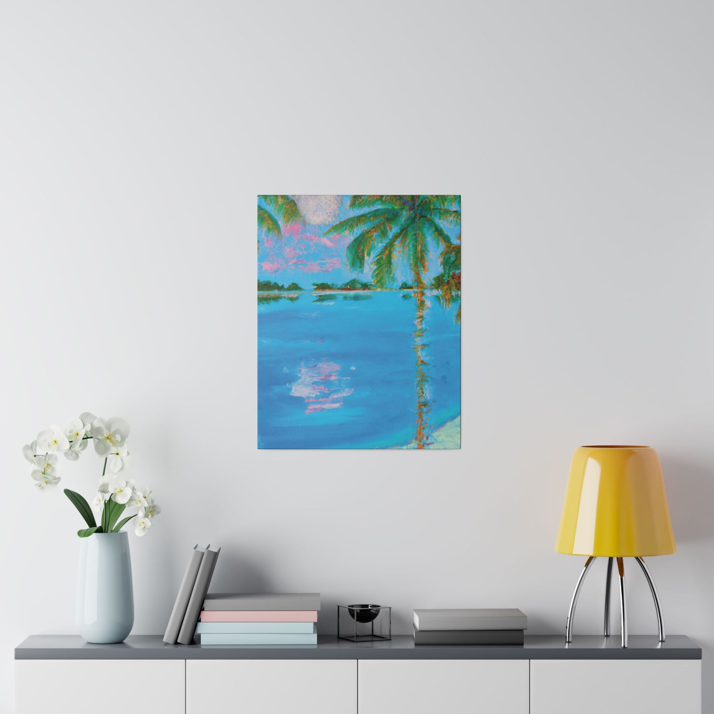 7853V - Bahamas Ocean Painting Print | Bahamas | Ocean | Beach | Poster | Home Decor | Wall Art | Canvas