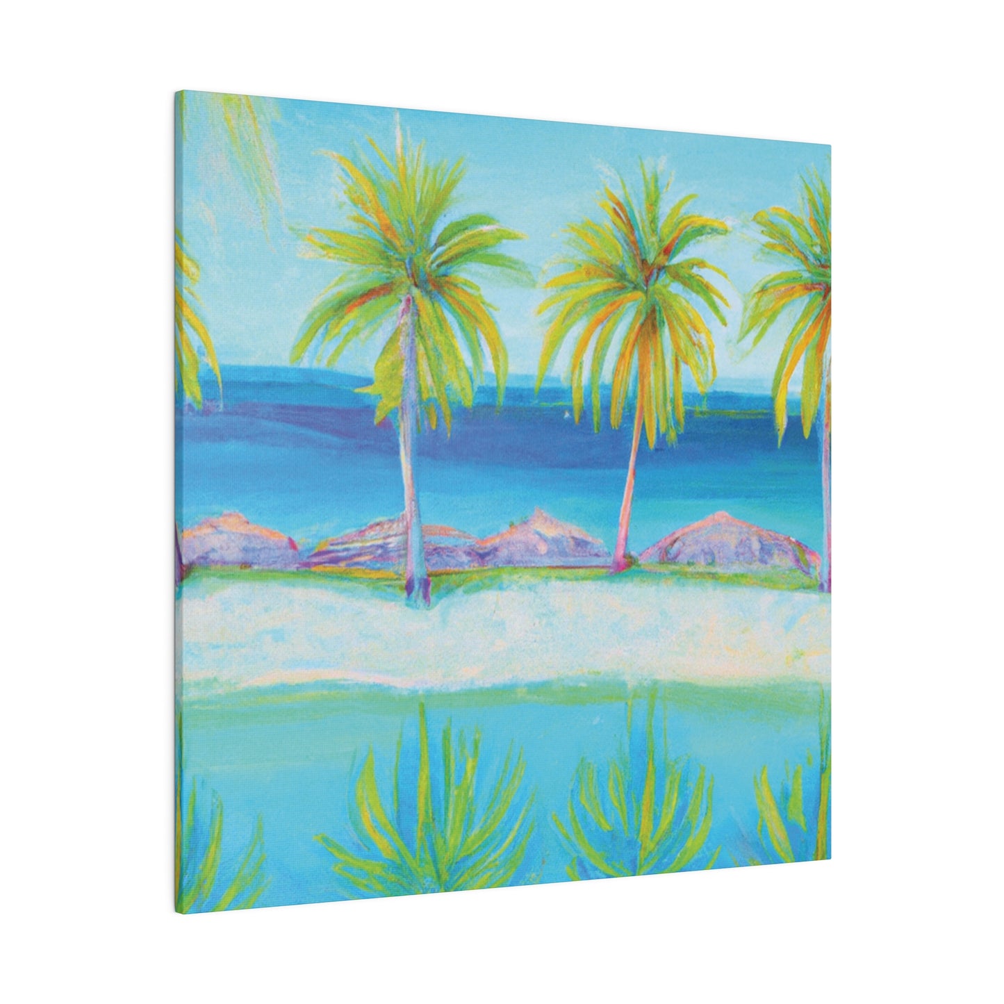 7646F - Bahamas Ocean Painting Print | Bahamas | Ocean | Beach | Poster | Home Decor | Wall Art | Canvas