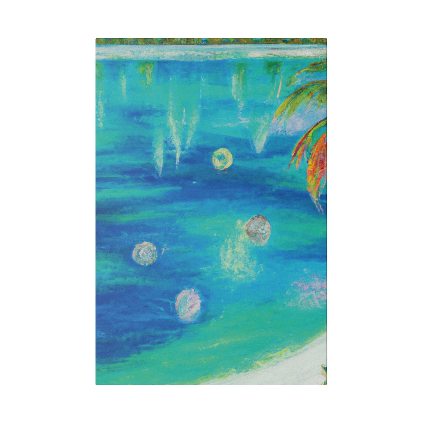 4321V - Bahamas Ocean Painting Print | Bahamas | Ocean | Beach | Poster | Home Decor | Wall Art | Canvas