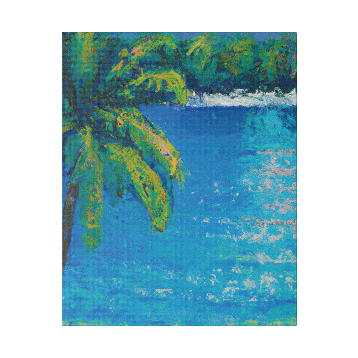 4645A - Bahamas Ocean Painting Print | Bahamas | Ocean | Beach | Poster | Home Decor | Wall Art | Canvas
