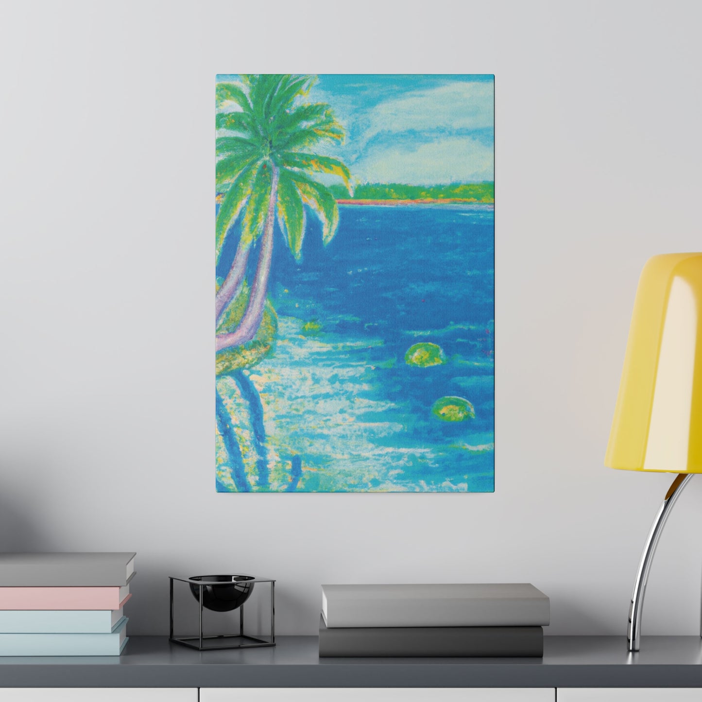 5683A - Bahamas Ocean Painting Print | Bahamas | Ocean | Beach | Poster | Home Decor | Wall Art | Canvas