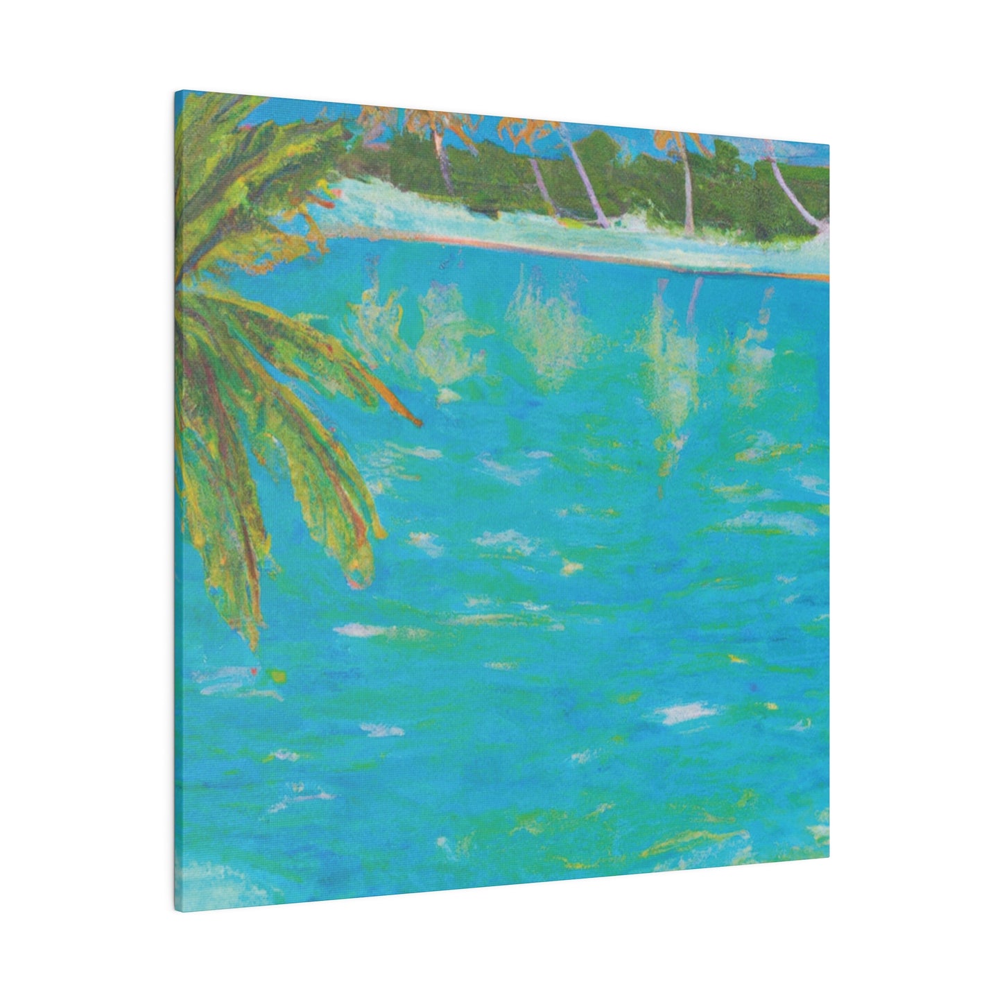 1767P - Bahamas Ocean Painting Print | Bahamas | Ocean | Beach | Poster | Home Decor | Wall Art | Canvas