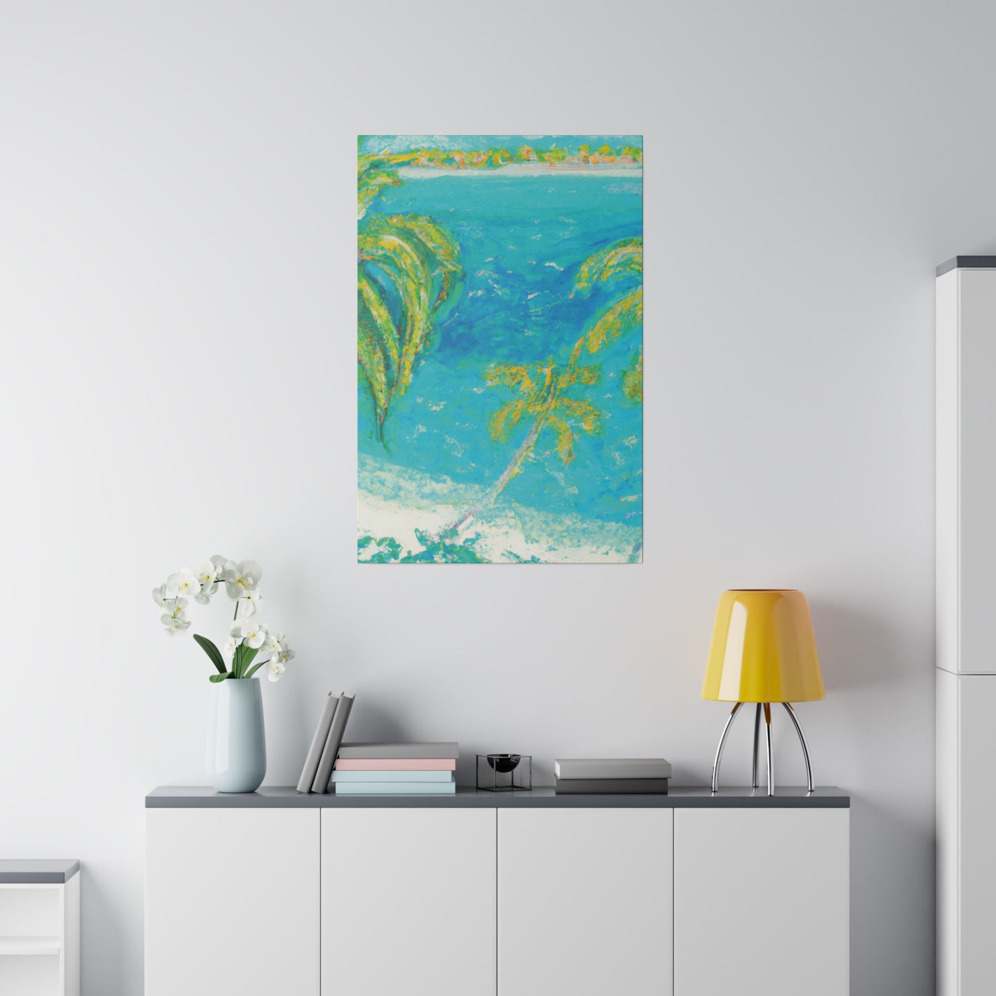 4342G - Bahamas Ocean Painting Print | Bahamas | Ocean | Beach | Poster | Home Decor | Wall Art | Canvas