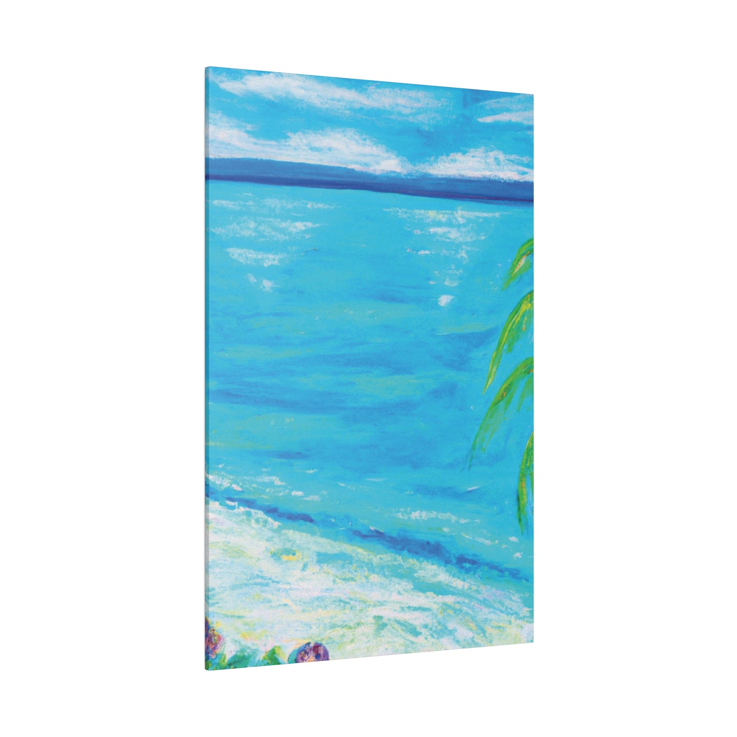 8858N - Bahamas Ocean Painting Print | Bahamas | Ocean | Beach | Poster | Home Decor | Wall Art | Canvas