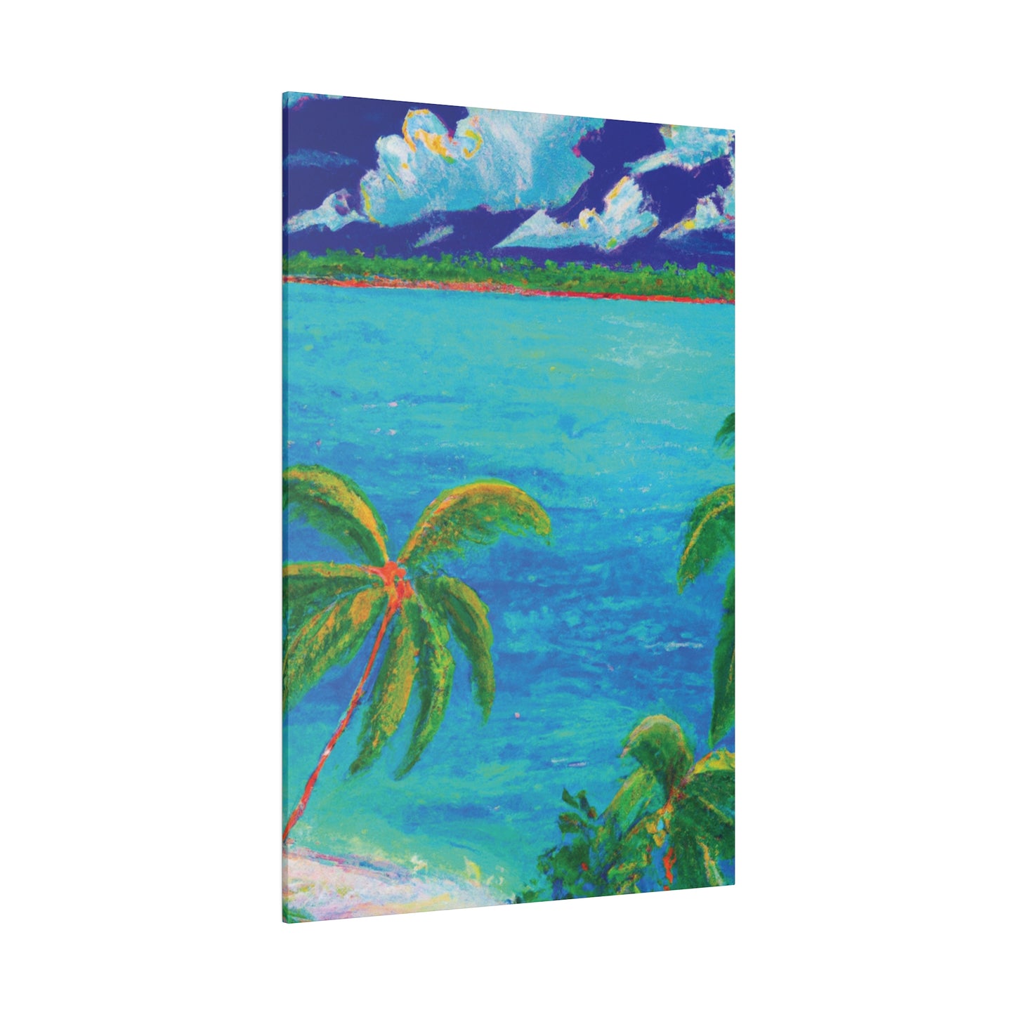 5654U - Bahamas Ocean Painting Print | Bahamas | Ocean | Beach | Poster | Home Decor | Wall Art | Canvas