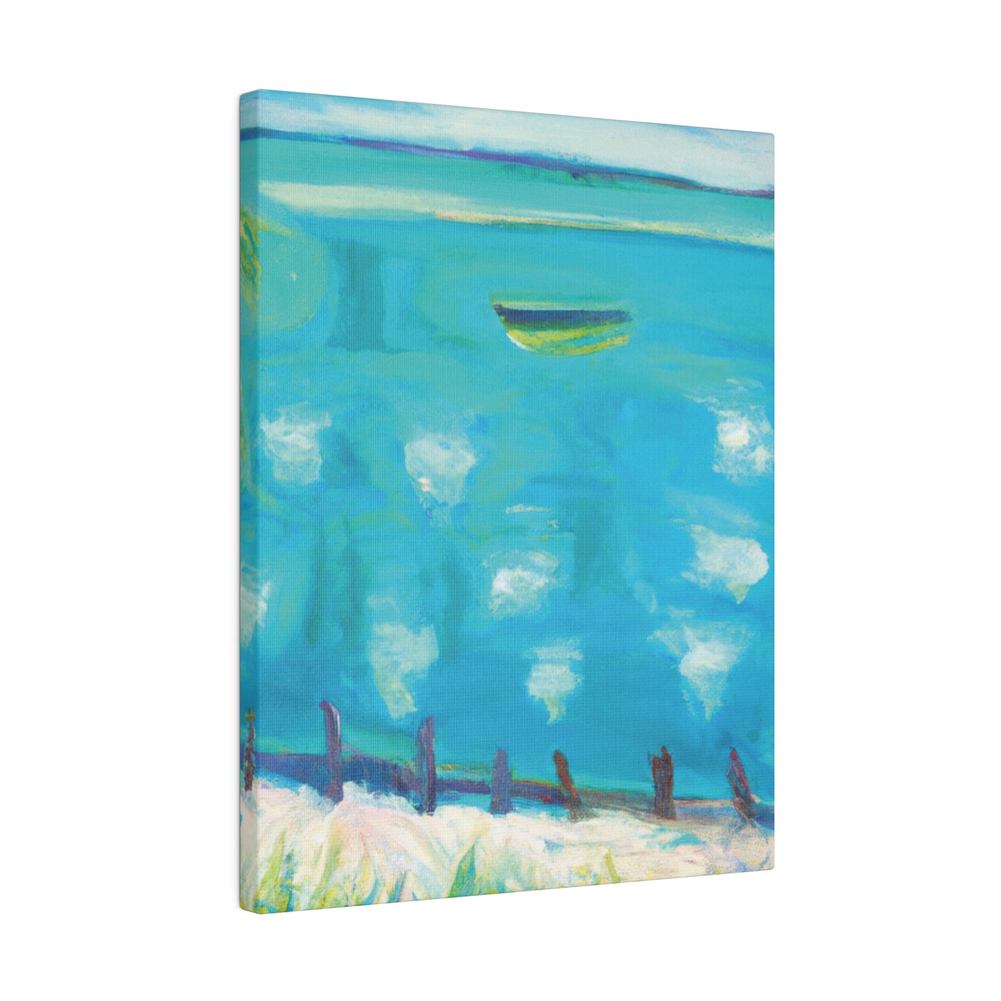 7993C - Bahamas Ocean Painting Print | Bahamas | Ocean | Beach | Poster | Home Decor | Wall Art | Canvas