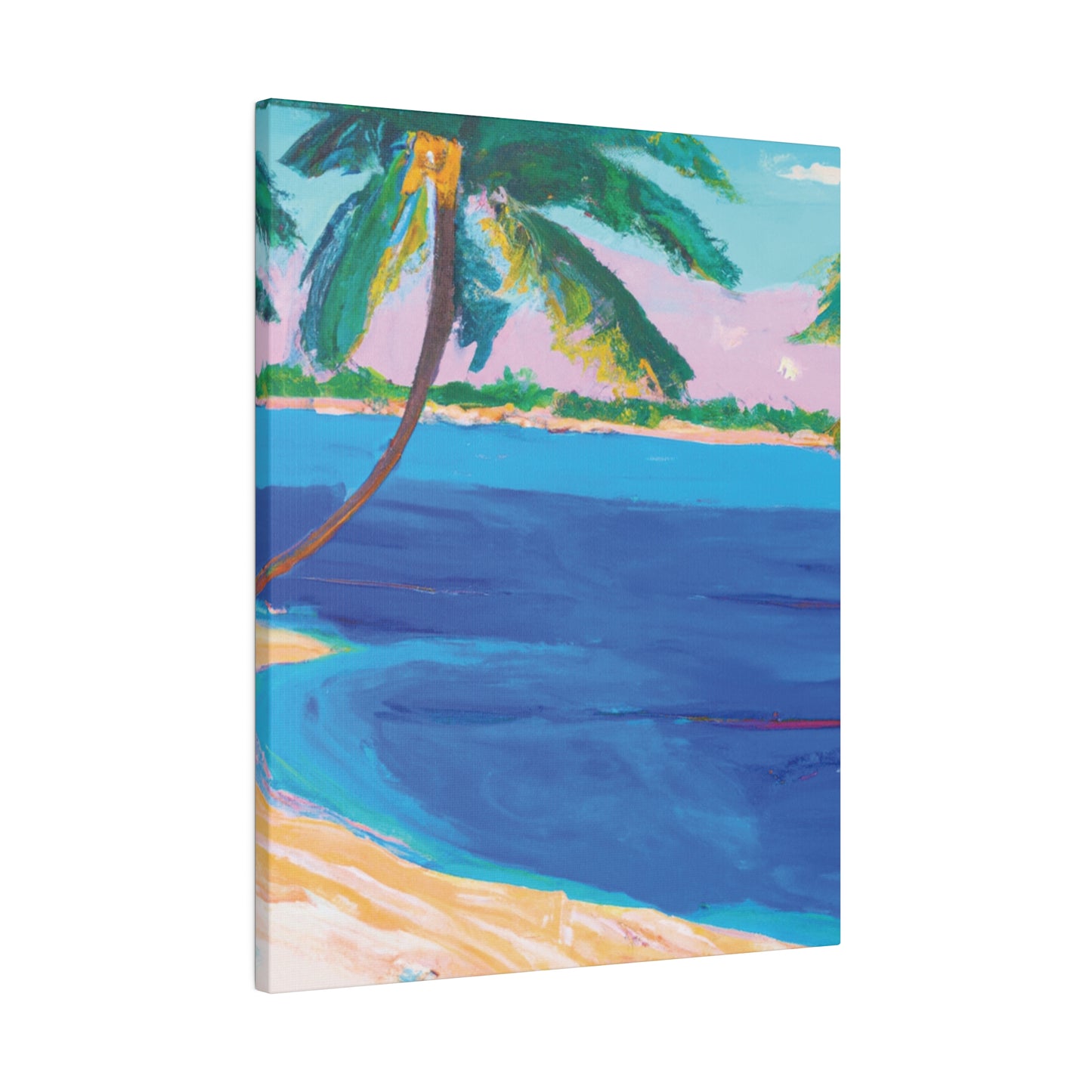 4782F - Bahamas Ocean Painting Print | Bahamas | Ocean | Beach | Poster | Home Decor | Wall Art | Canvas