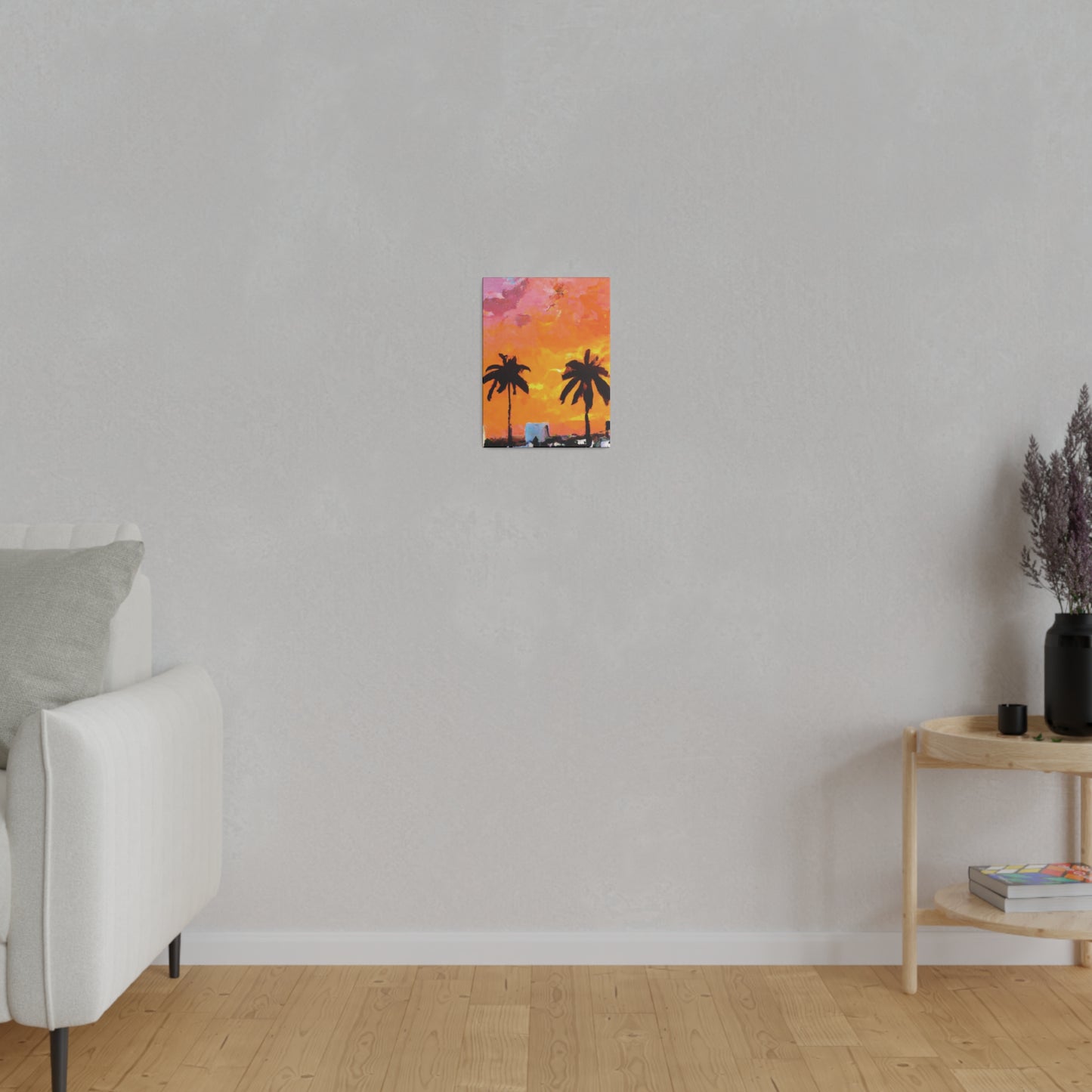 2759A - Miami Beach Sunset Painting Print | Miami | Beach | Sunset | Poster | Home Decor | Wall Art | Canvas