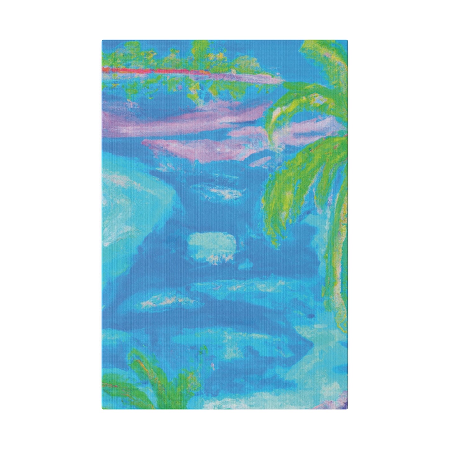 254A - Bahamas Ocean Painting Print | Bahamas | Ocean | Beach | Poster | Home Decor | Wall Art | Canvas