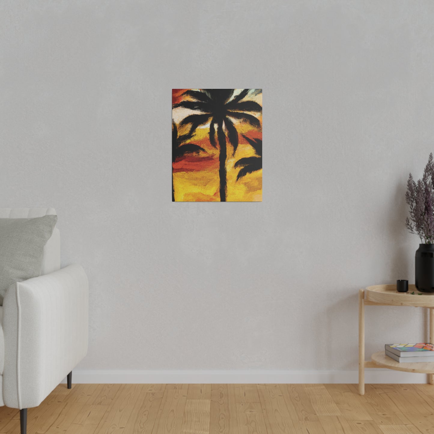 3122C - Miami Beach Sunset Painting Print | Miami | Beach | Sunset | Poster | Home Decor | Wall Art | Canvas