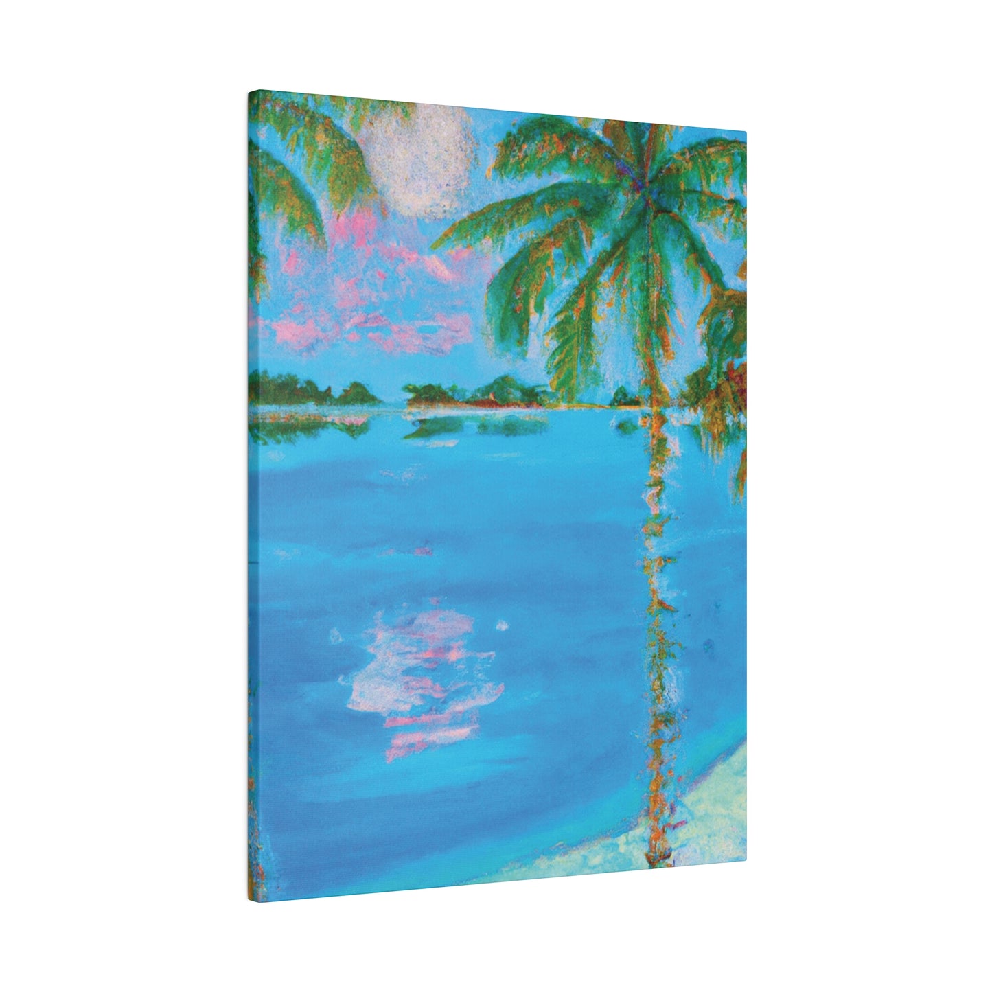 7853V - Bahamas Ocean Painting Print | Bahamas | Ocean | Beach | Poster | Home Decor | Wall Art | Canvas