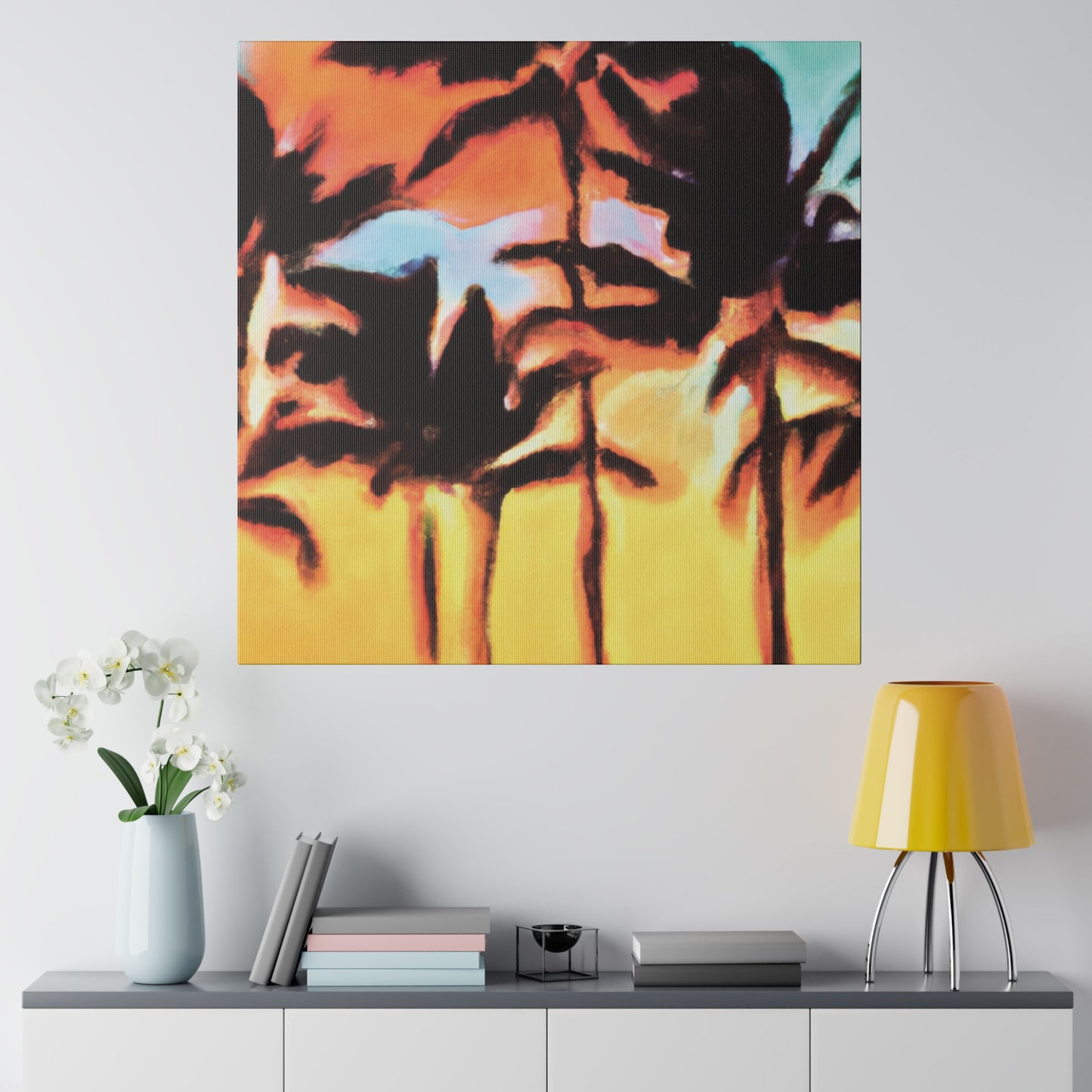 6306Z - Miami Beach Sunset Painting Print | Miami | Beach | Sunset | Poster | Home Decor | Wall Art | Canvas