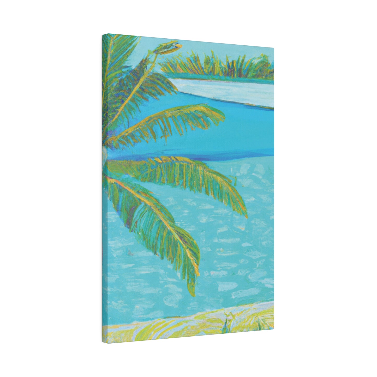 6398H - Bahamas Ocean Painting Print | Bahamas | Ocean | Beach | Poster | Home Decor | Wall Art | Canvas