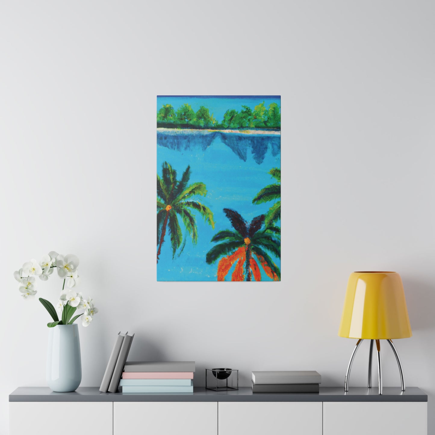 7373A - Bahamas Ocean Painting Print | Bahamas | Ocean | Beach | Poster | Home Decor | Wall Art | Canvas