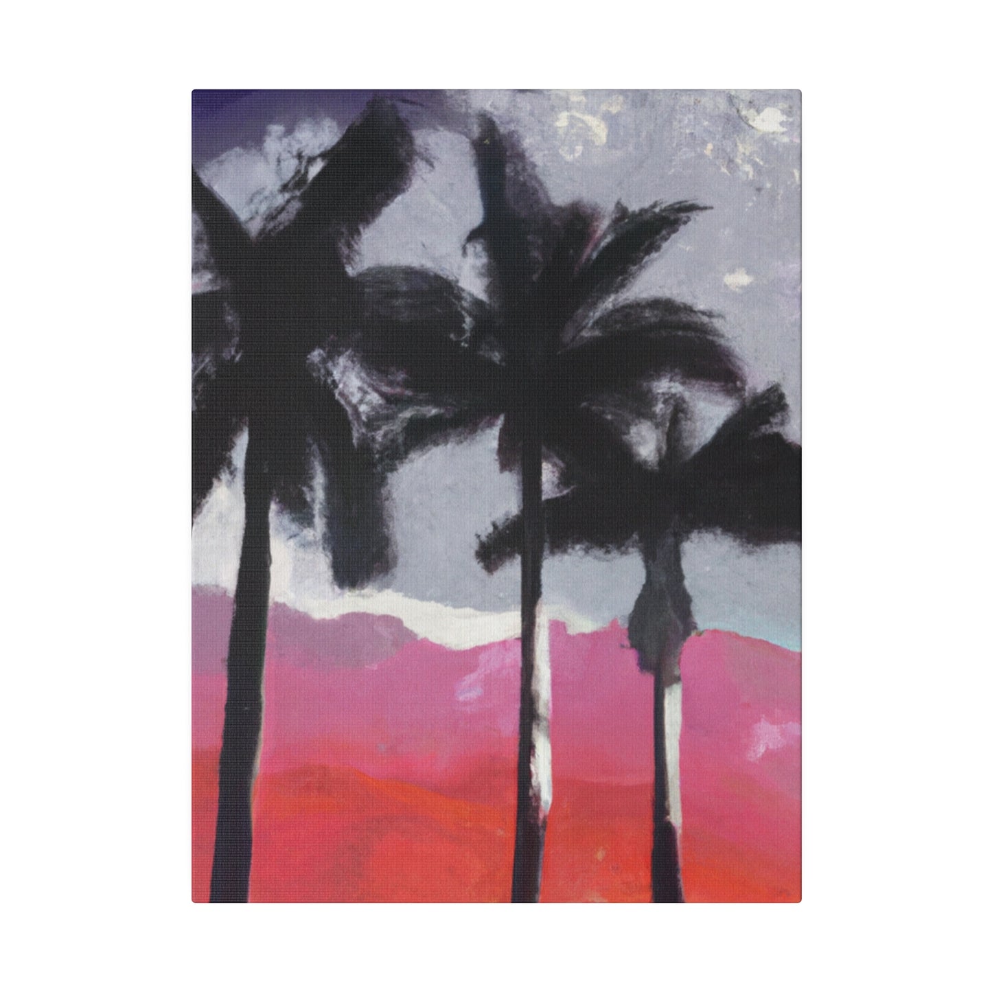 4367X - Miami Beach Sunset Painting Print | Miami | Beach | Sunset | Poster | Home Decor | Wall Art | Canvas