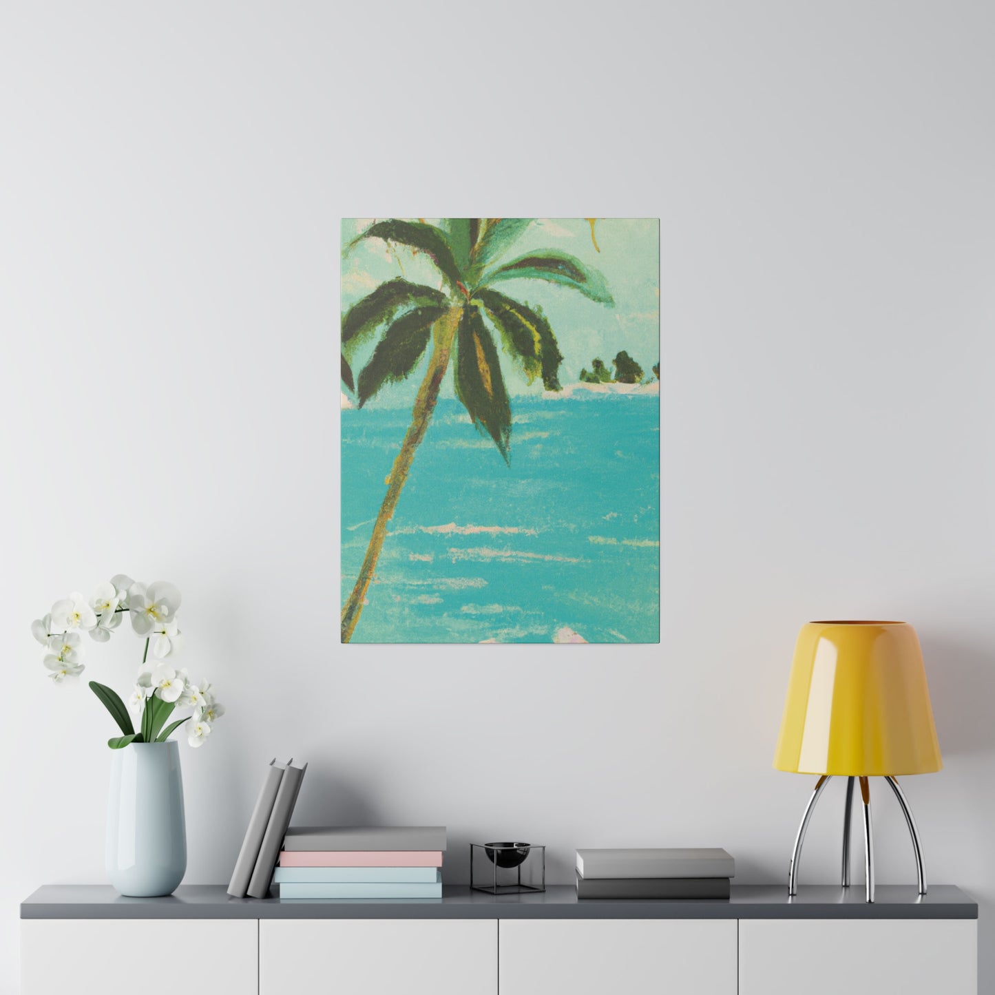 8809K - Bahamas Ocean Painting Print | Bahamas | Ocean | Beach | Poster | Home Decor | Wall Art | Canvas