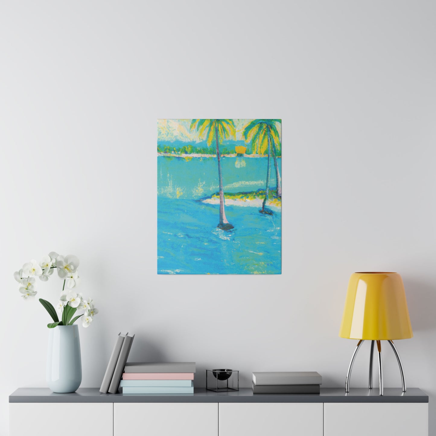 9652X - Bahamas Ocean Painting Print | Bahamas | Ocean | Beach | Poster | Home Decor | Wall Art | Canvas