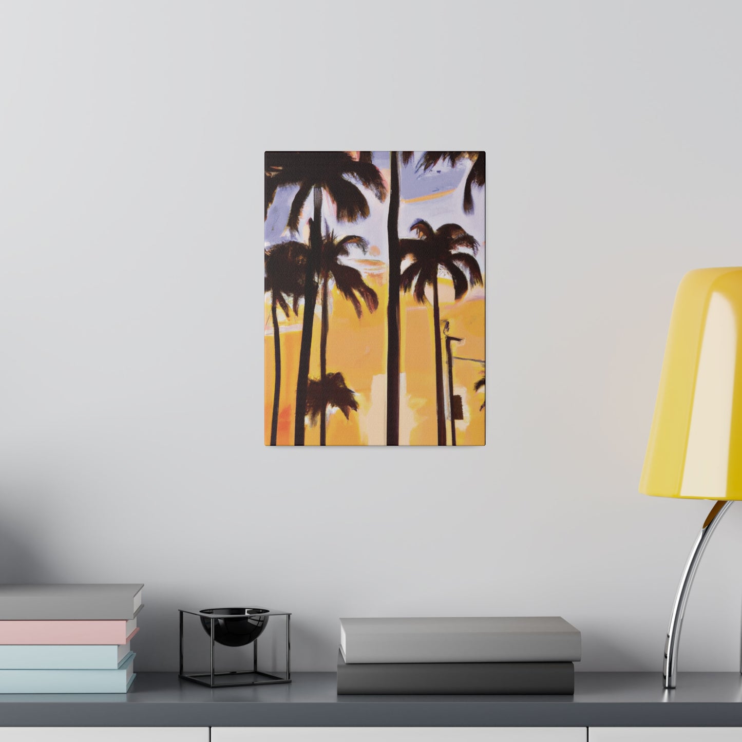 8392O - Miami Beach Sunset Painting Print | Miami | Beach | Sunset | Poster | Home Decor | Wall Art | Canvas