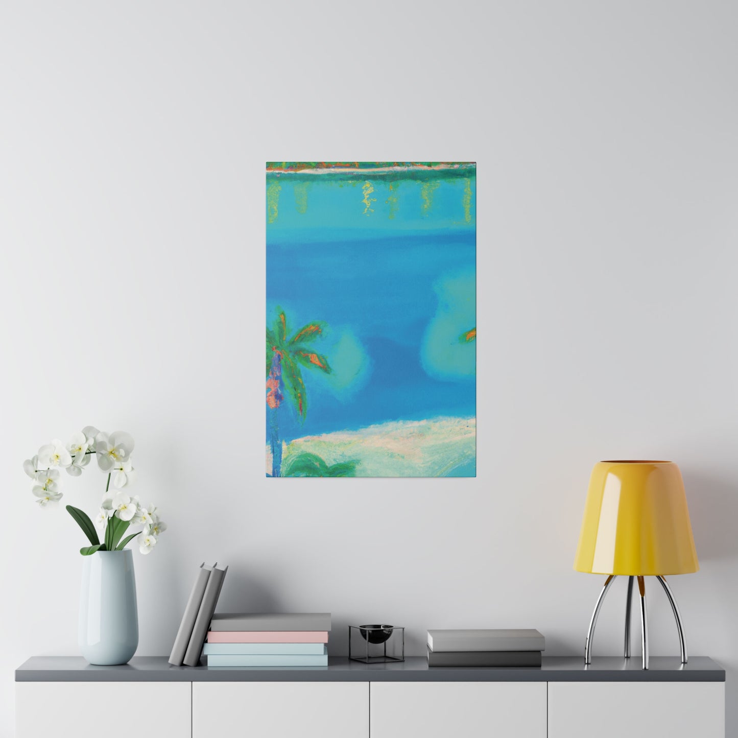 4785X - Bahamas Ocean Painting Print | Bahamas | Ocean | Beach | Poster | Home Decor | Wall Art | Canvas