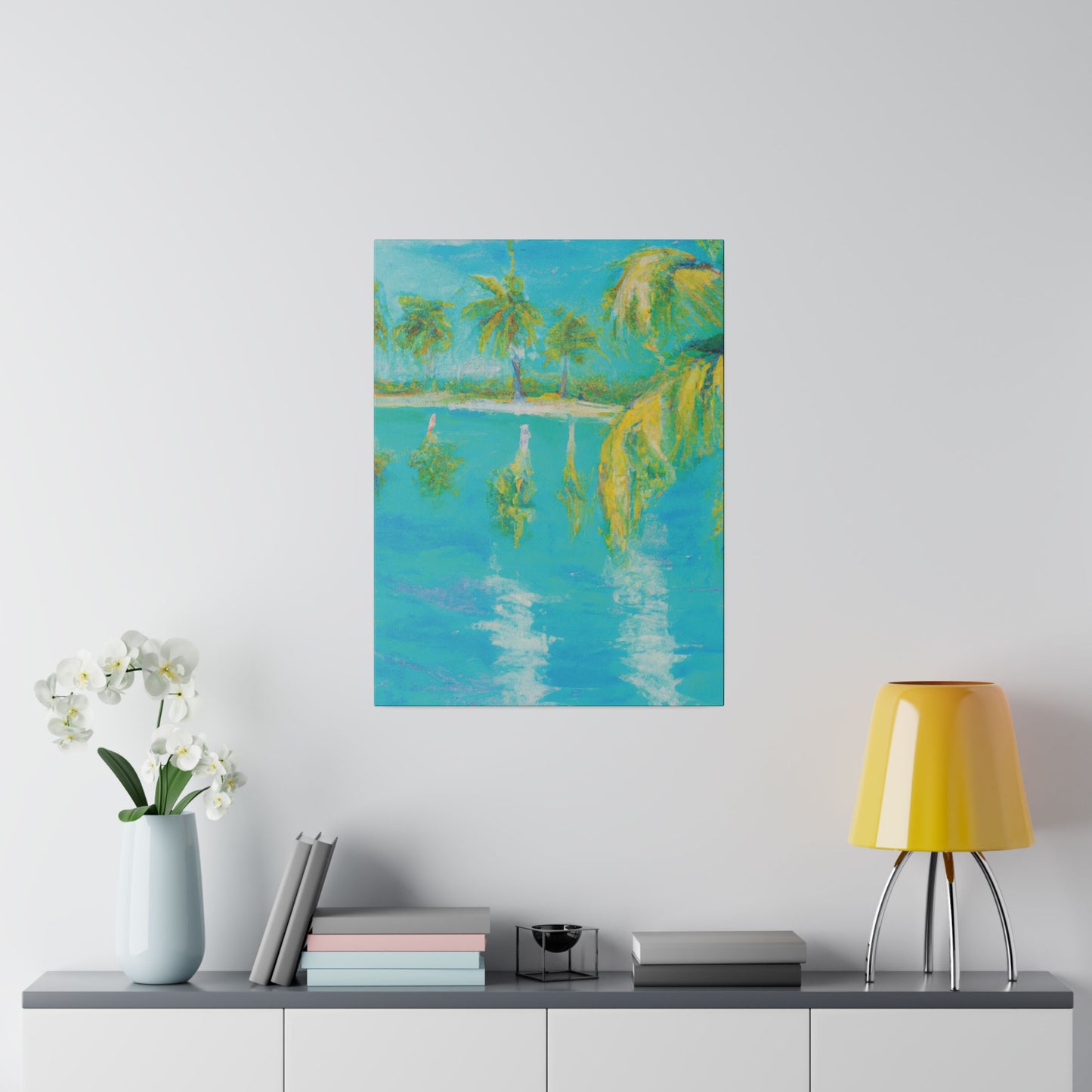 4935Q - Bahamas Ocean Painting Print | Bahamas | Ocean | Beach | Poster | Home Decor | Wall Art | Canvas