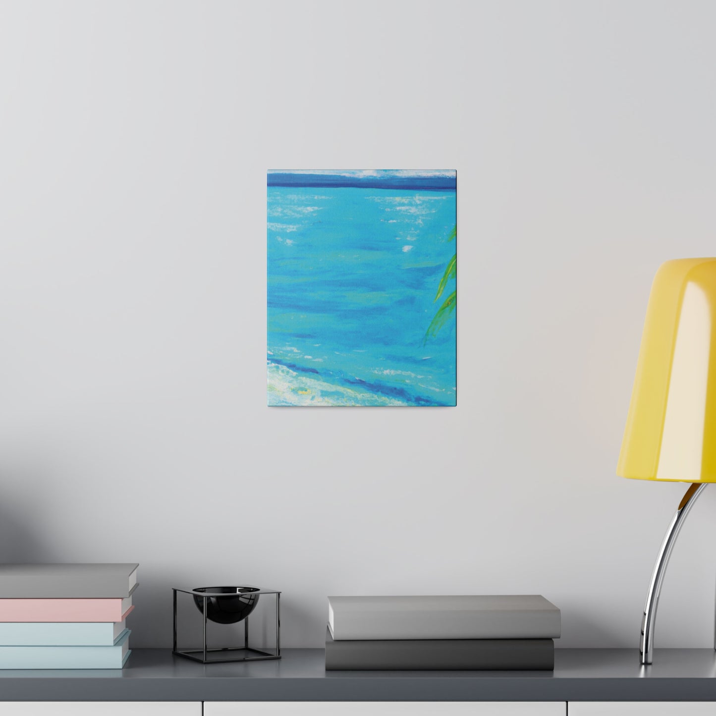 8858N - Bahamas Ocean Painting Print | Bahamas | Ocean | Beach | Poster | Home Decor | Wall Art | Canvas