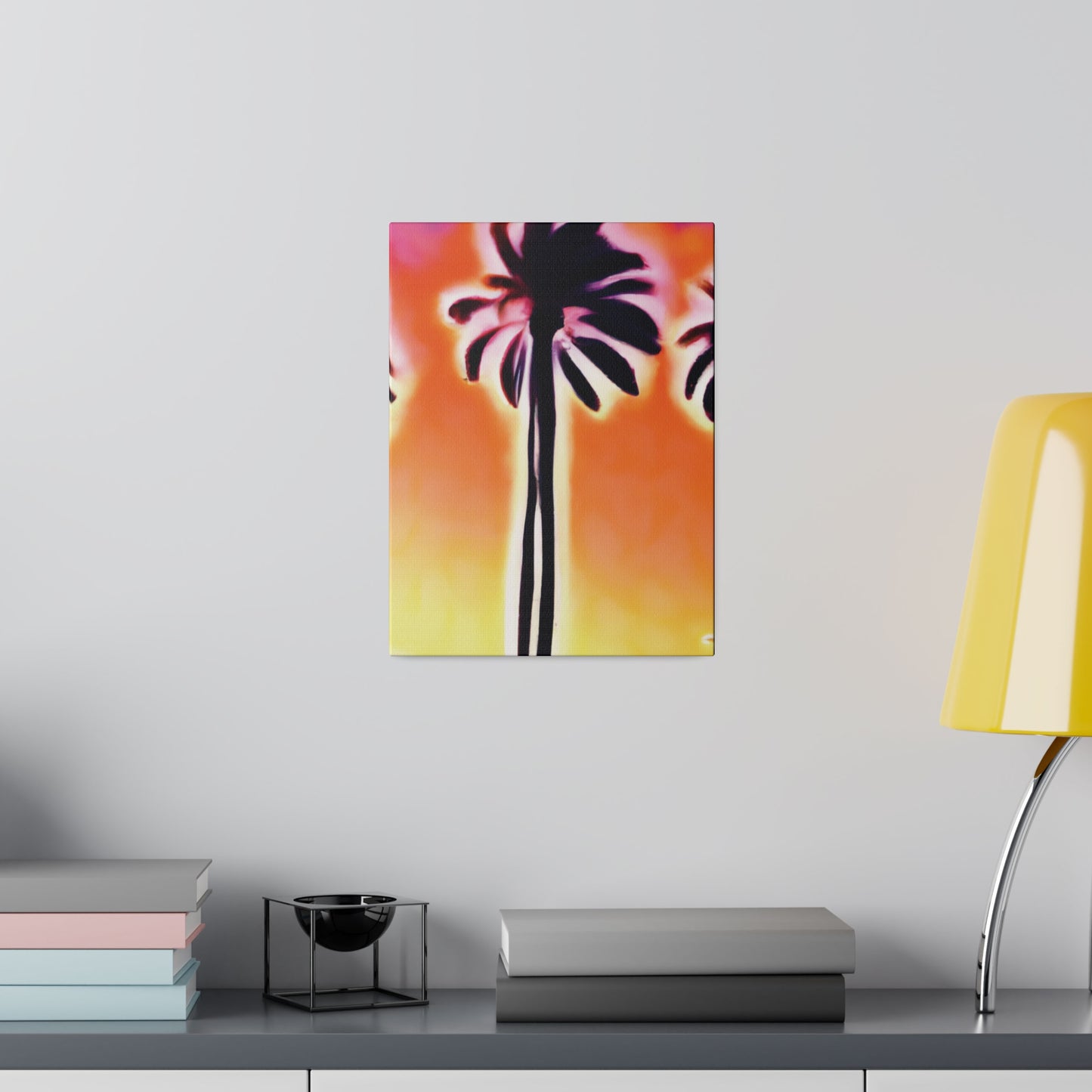 3814X - Miami Beach Sunset Painting Print | Miami | Beach | Sunset | Poster | Home Decor | Wall Art | Canvas